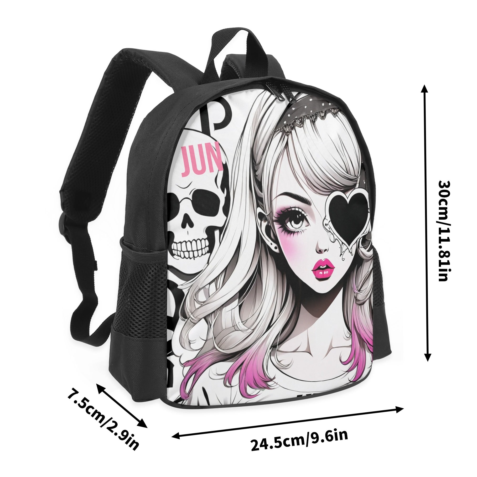 HEART REBEL 01 Casual Art 13 Inch Backpack