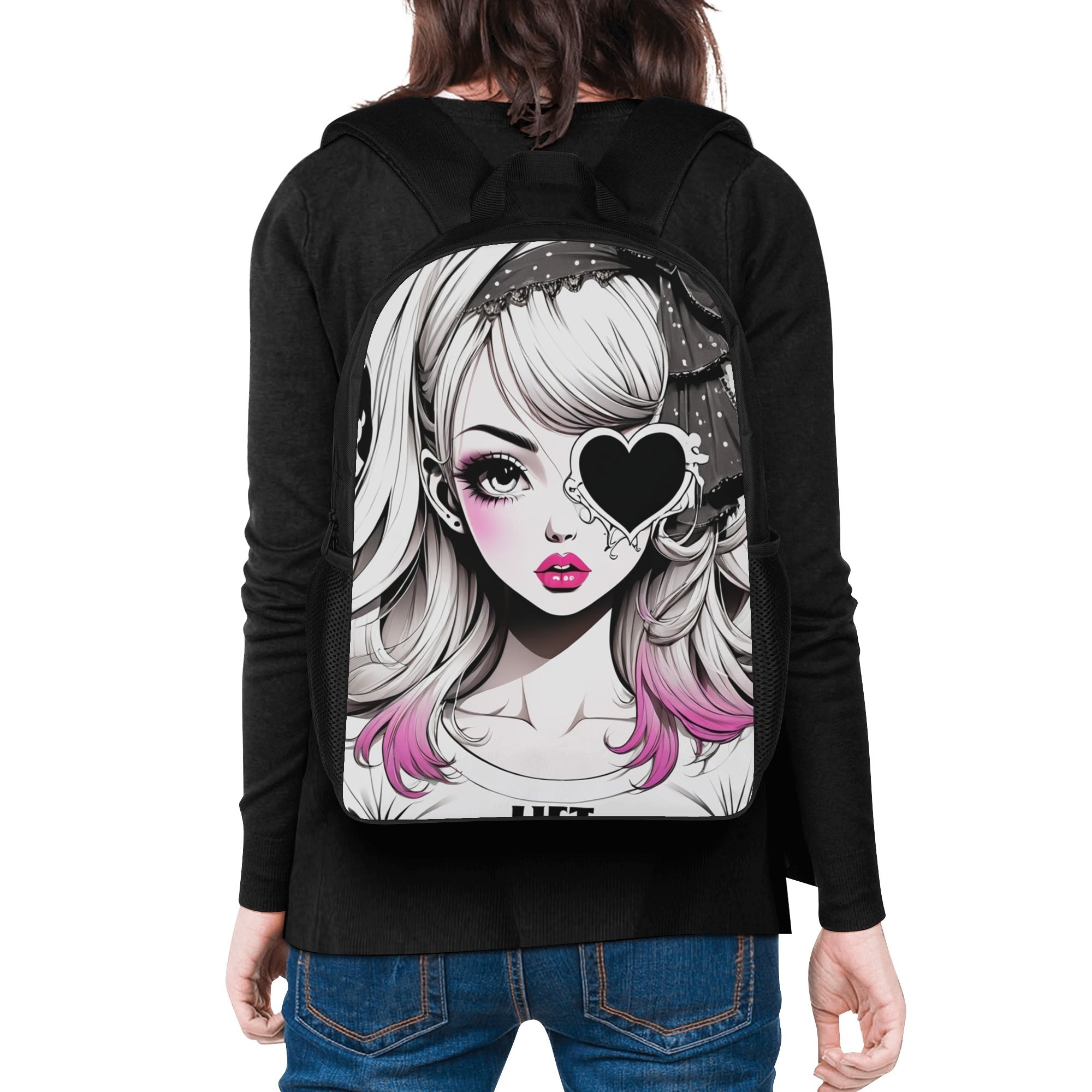 HEART REBEL 02 Casual Art 17インチ バックパック