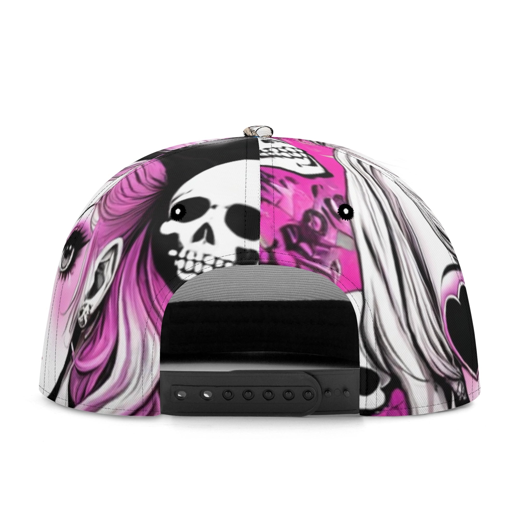HEART REBEL 03 Art Flat Bill Snapback Cap
