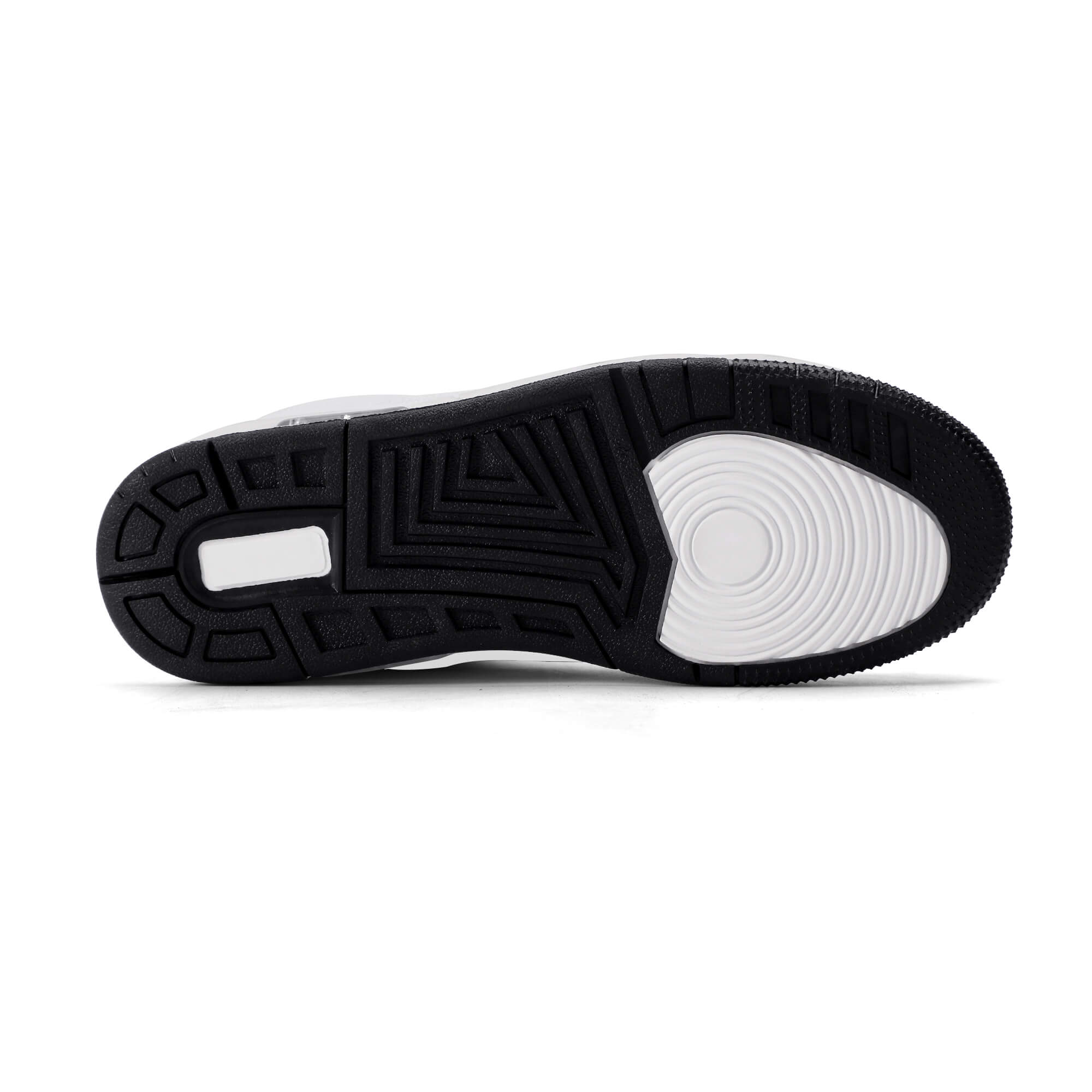 JUN RISE ABOVE 01 Women’s Retro High Basketball Sneaker - Black