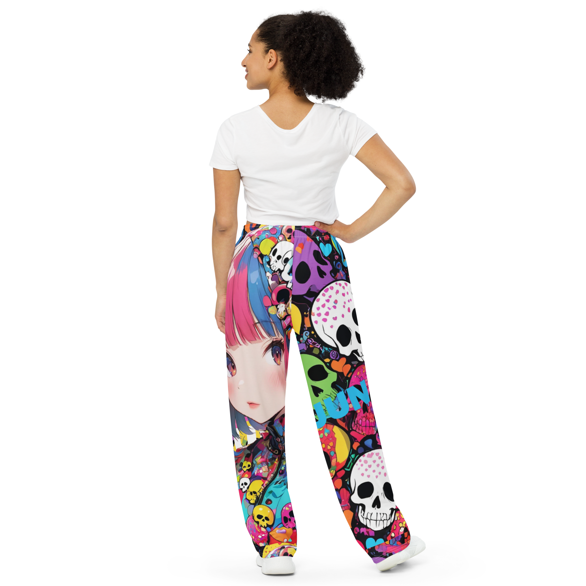ANIME REBEL DREAM 01 Wide-Leg Pants