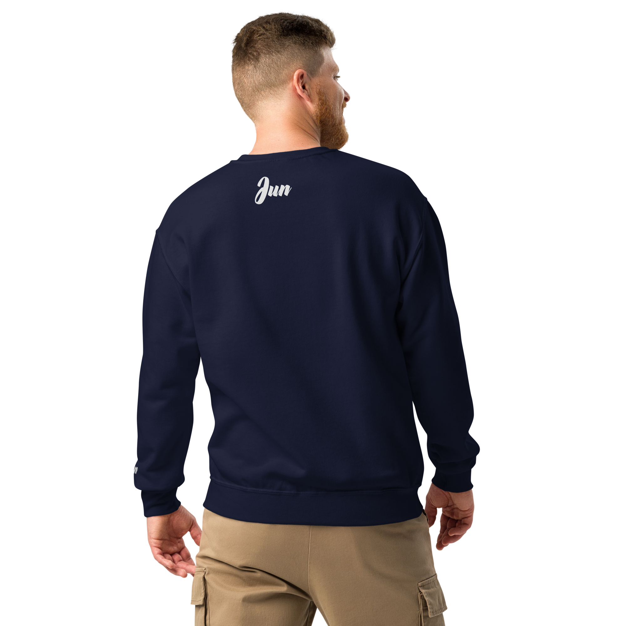 Jun 01 Crew neck sweatshirt Navy