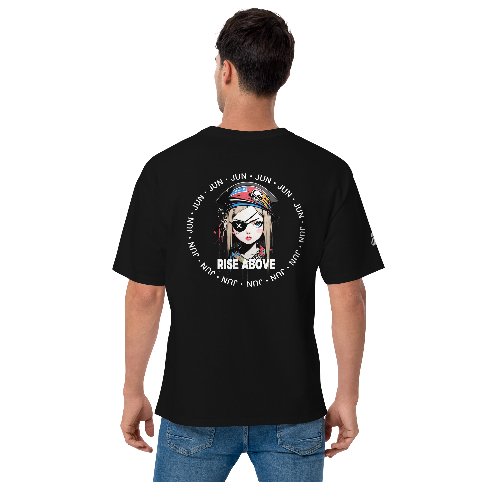 NEVER SETTLE 01 Men's Champion T-Shirt 2