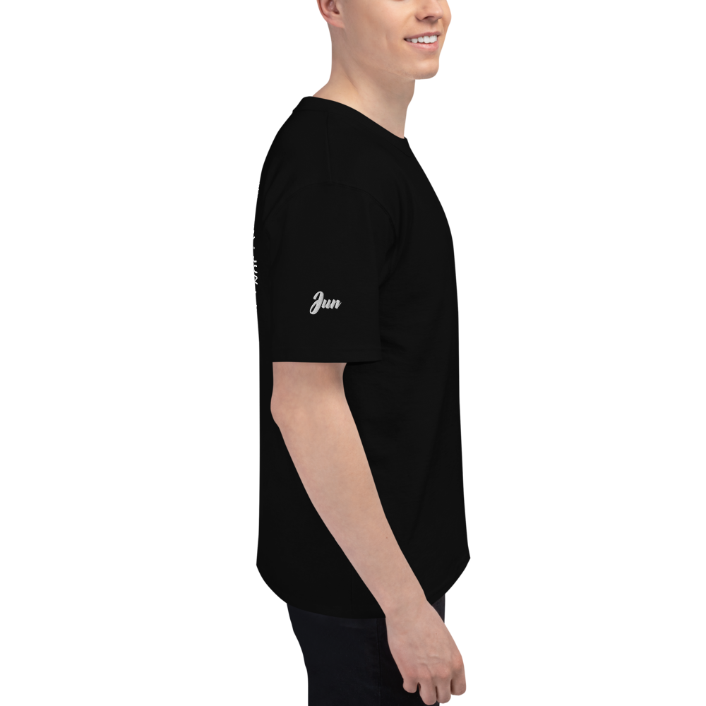 NEVER SETTLE 01 Men's Champion T-Shirt 2