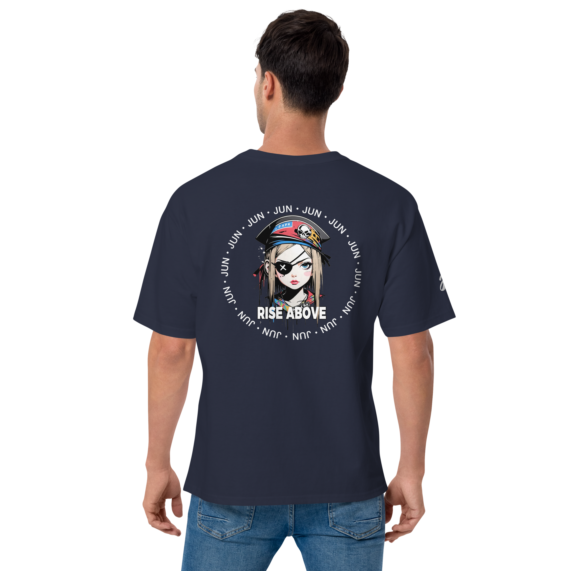 NEVER SETTLE 01 Men's Champion T-Shirt 2