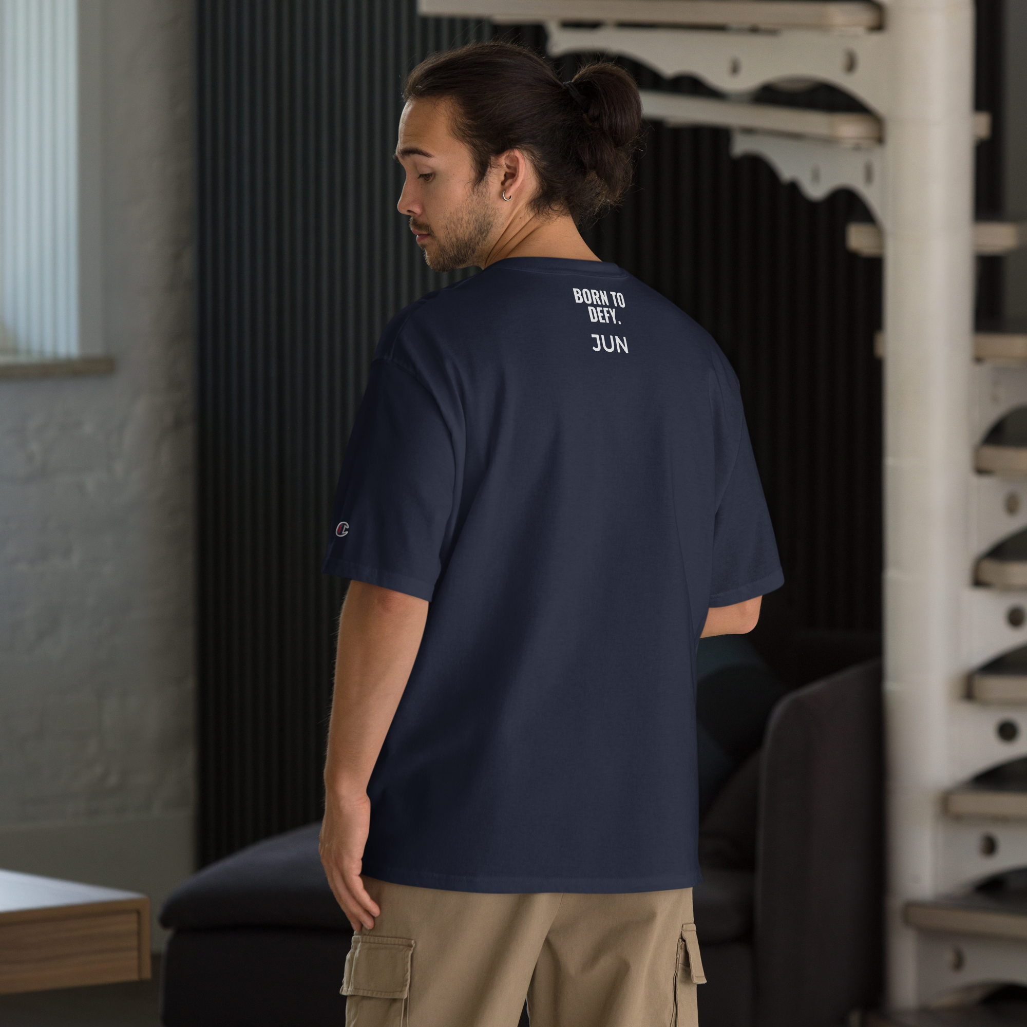 RISE ABOVE 01 Men's Champion T-Shirt 2