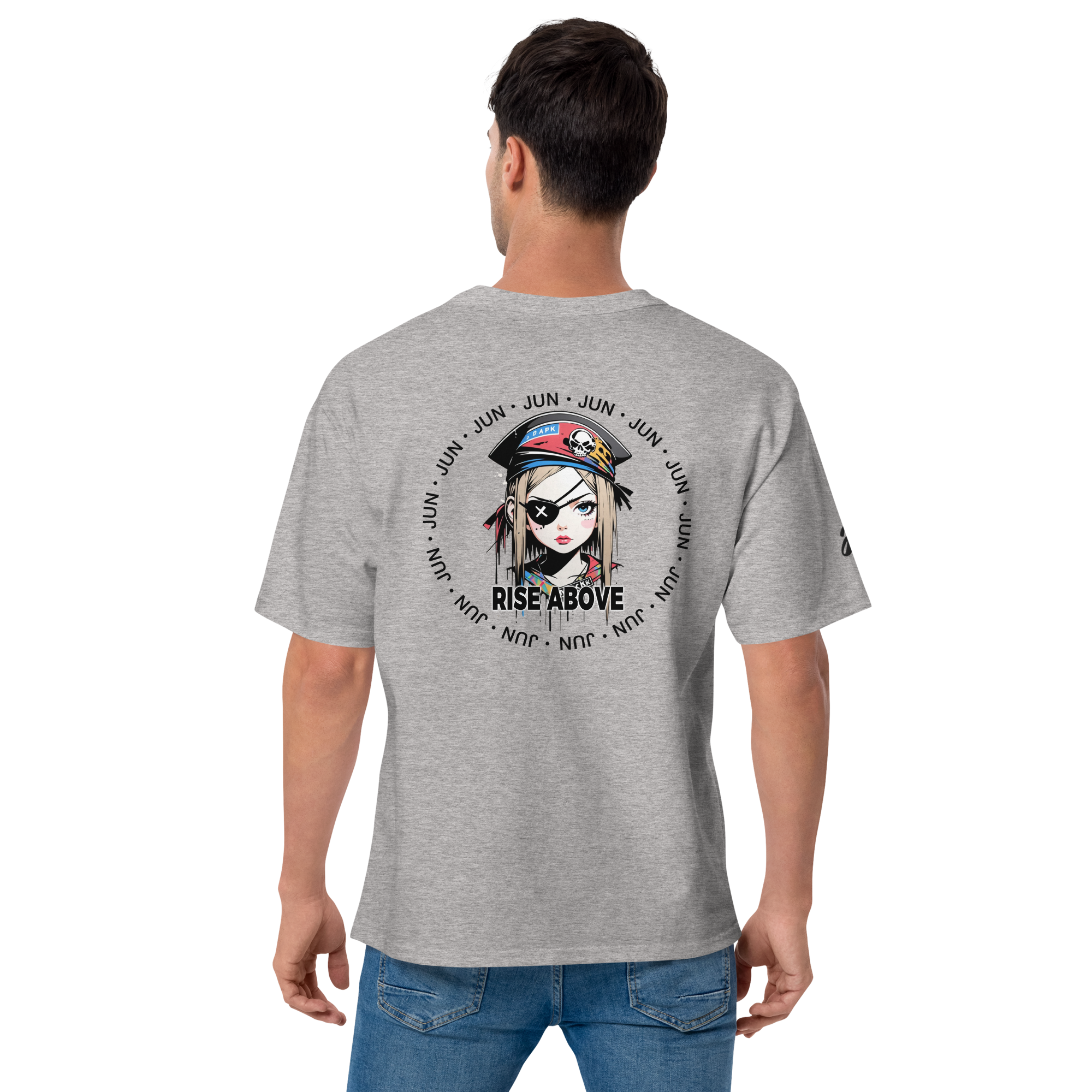 NEVER SETTLE 01 Men's Champion T-Shirt 1