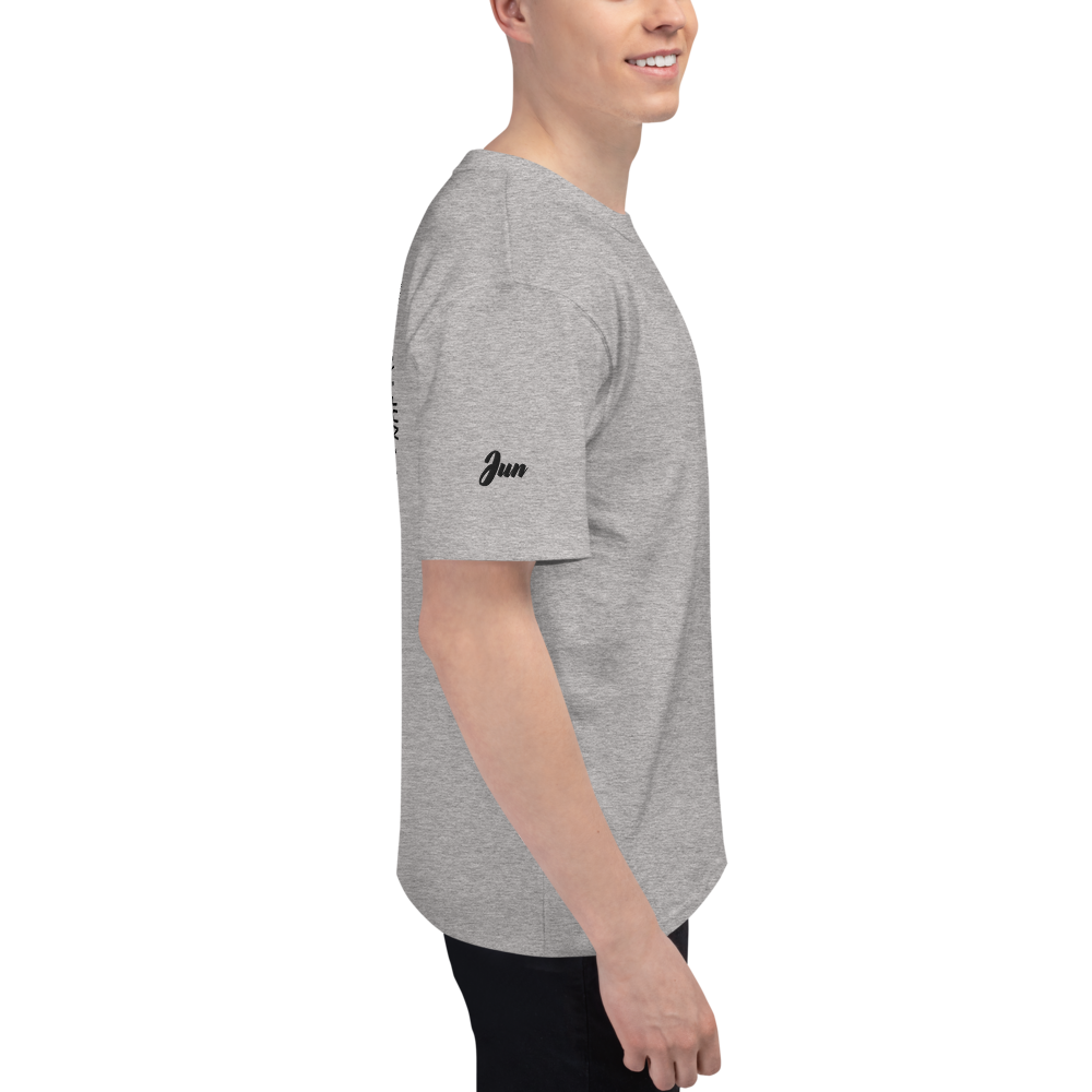 NEVER SETTLE 01 Men's Champion T-Shirt 1
