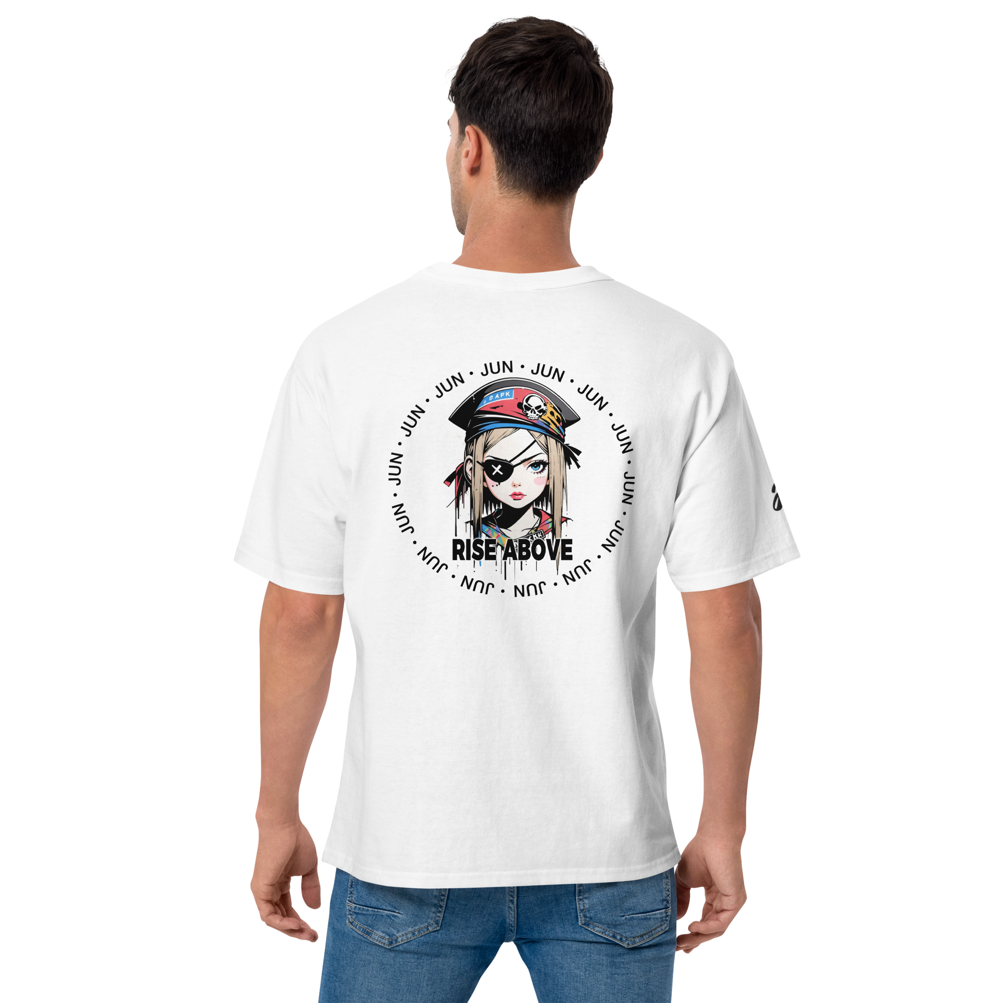 NEVER SETTLE 01 Men's Champion T-Shirt 1