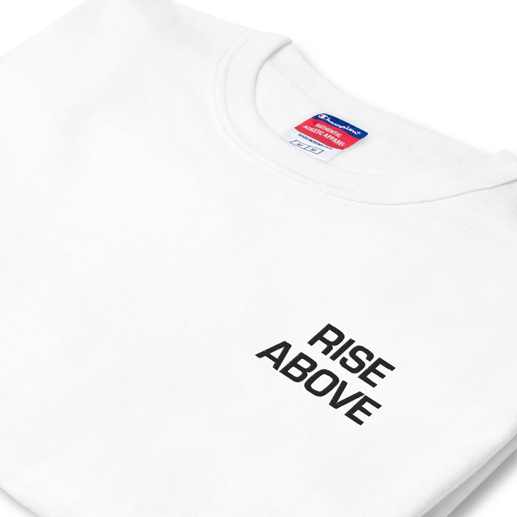 RISE ABOVE 01 Men's Champion T-Shirt 1