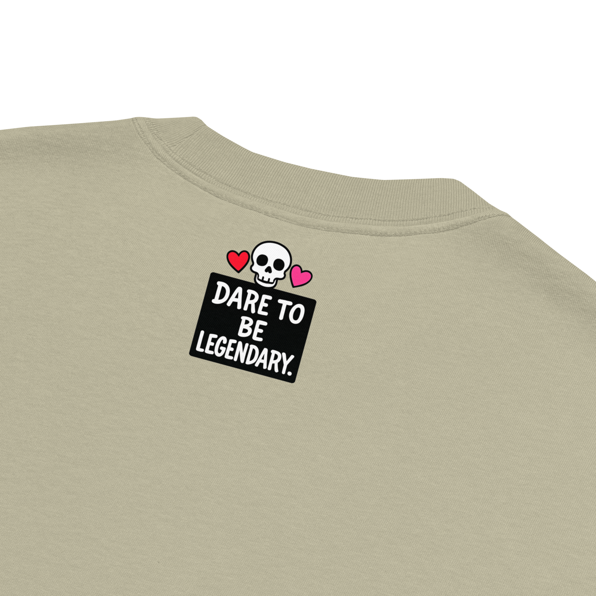 HEART REBEL LEGEND 01 Oversized Faded T-shirt 2