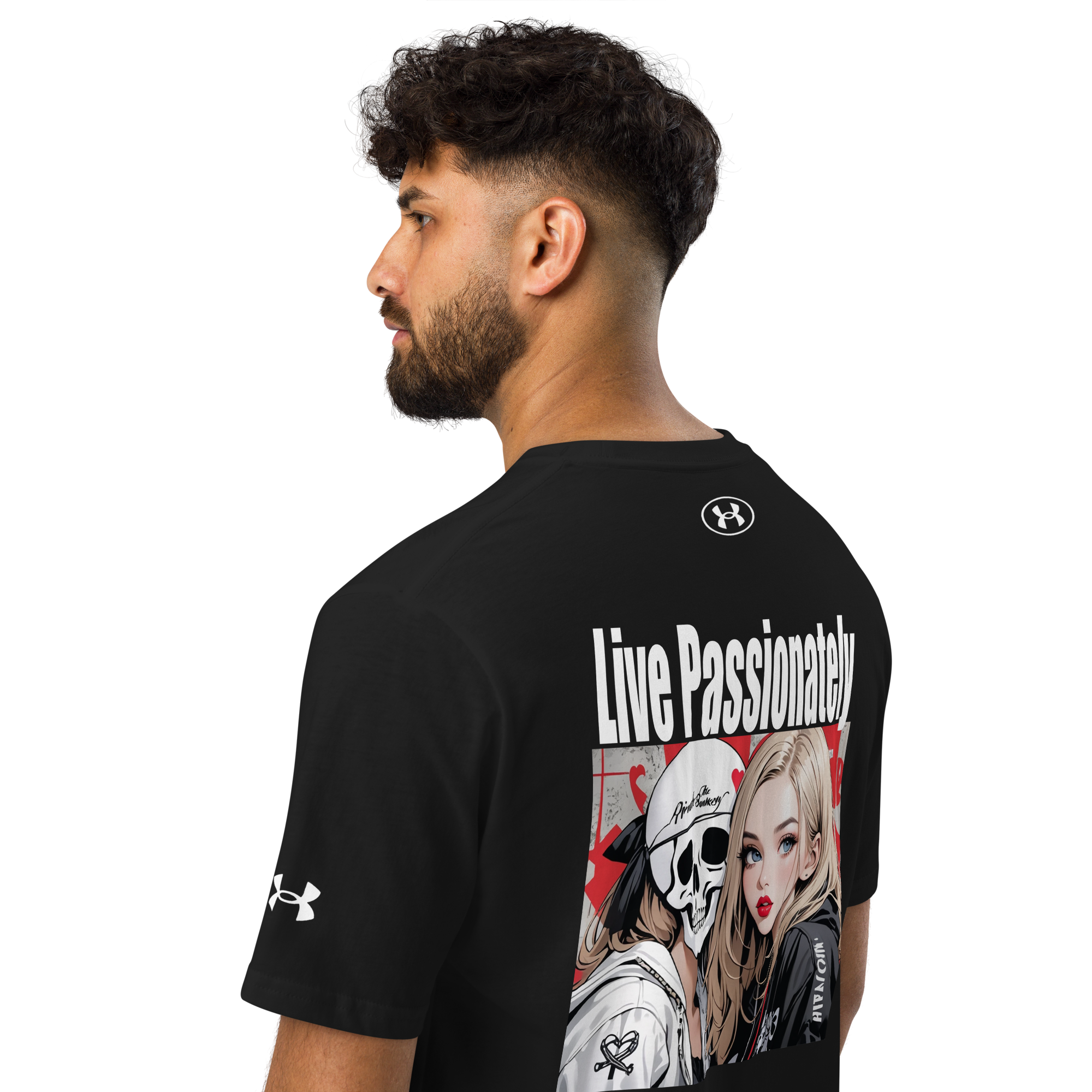 Live Passionately 01 Under ArmourⓇ athletic t-shirt 1