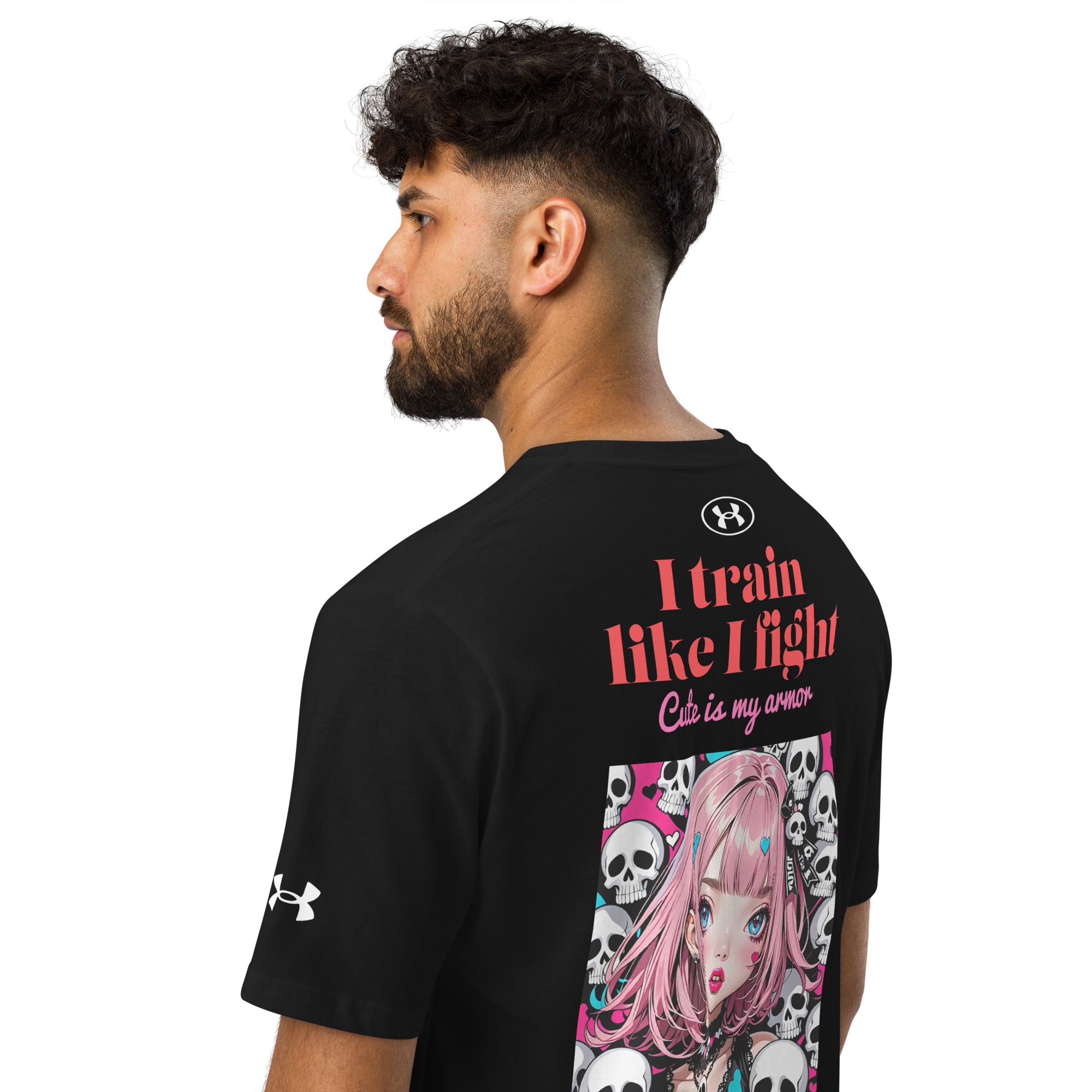 I train like I fight 01 Under ArmourⓇ athletic t-shirt 2