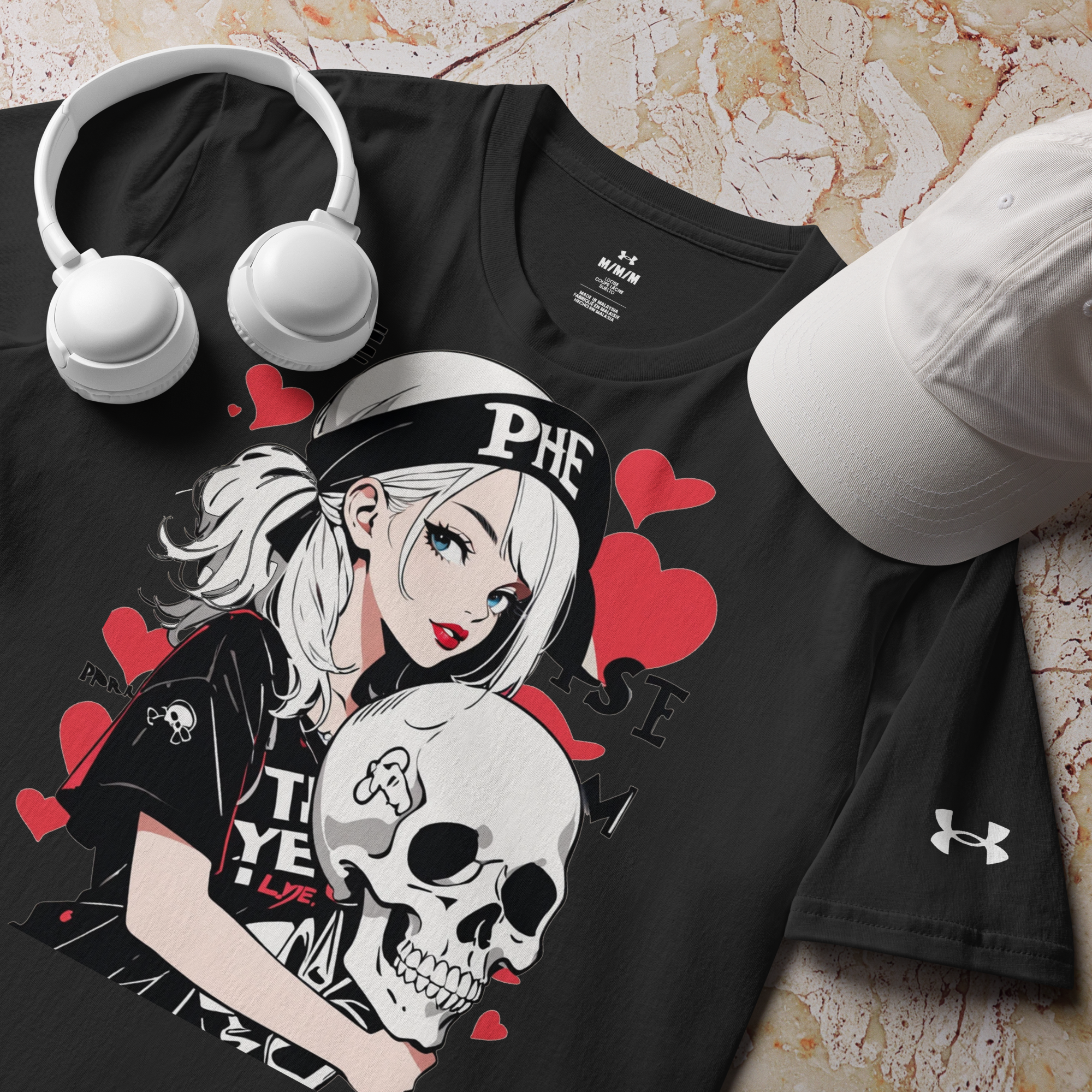 Live Passionately 01 Under ArmourⓇ athletic t-shirt 1