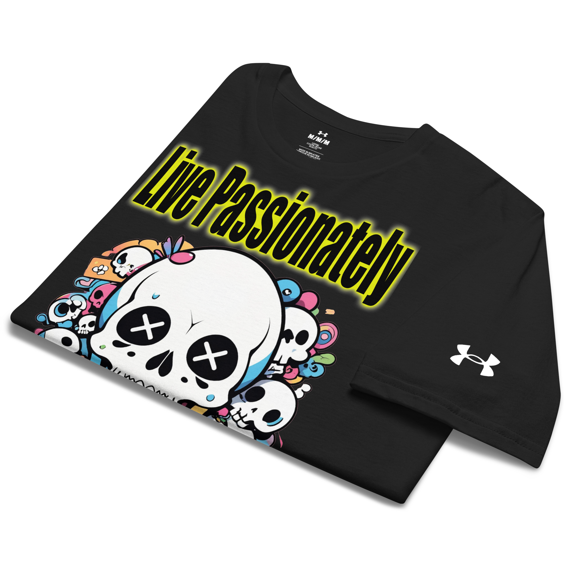 Live Passionately 02 Under ArmourⓇ athletic t-shirt 1