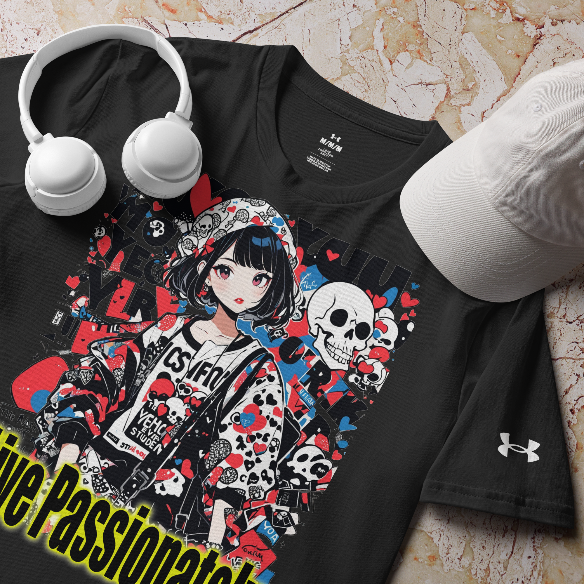 Live Passionately 03 Under ArmourⓇ athletic t-shirt 2
