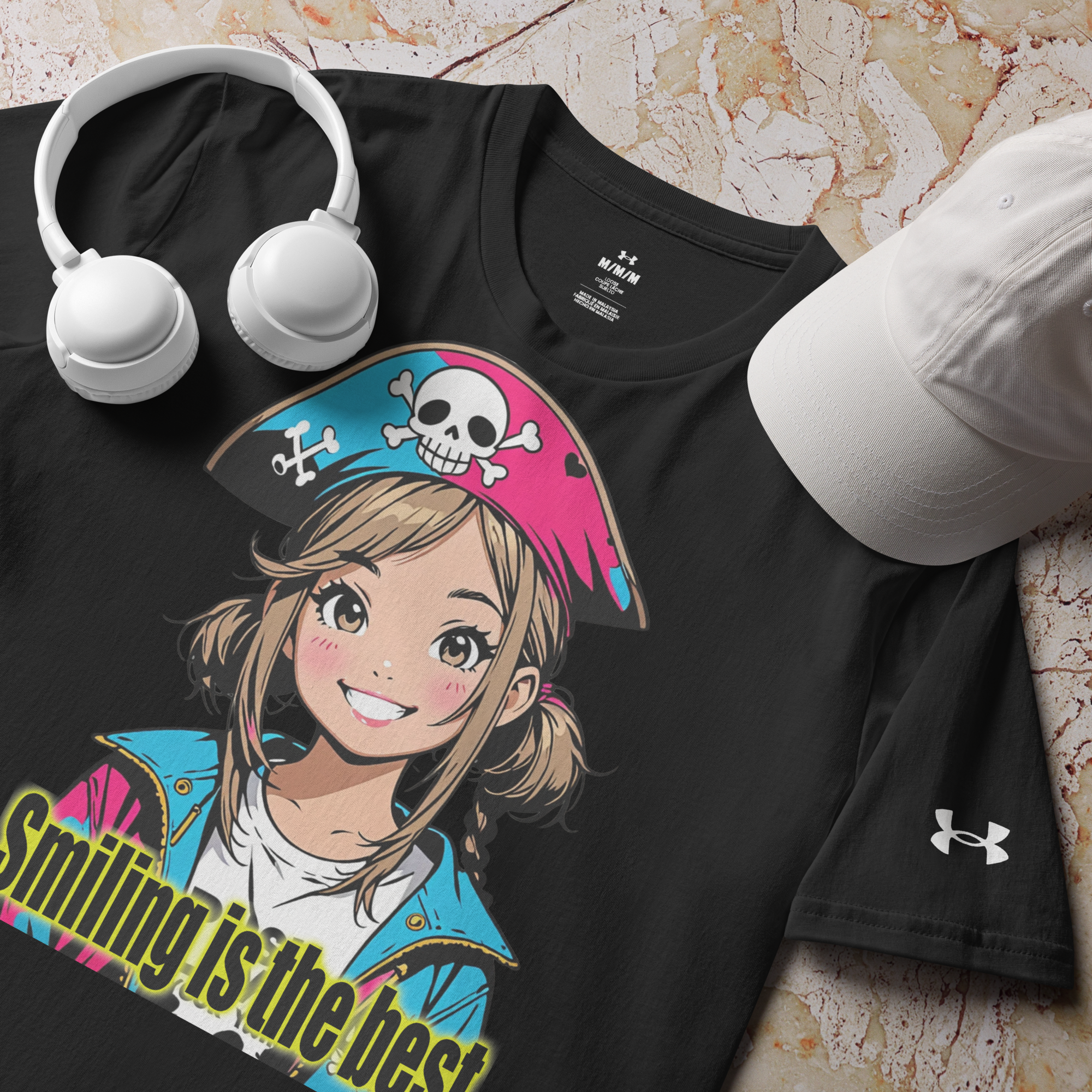 Smiling is the best 01 Under ArmourⓇ athletic t-shirt 2
