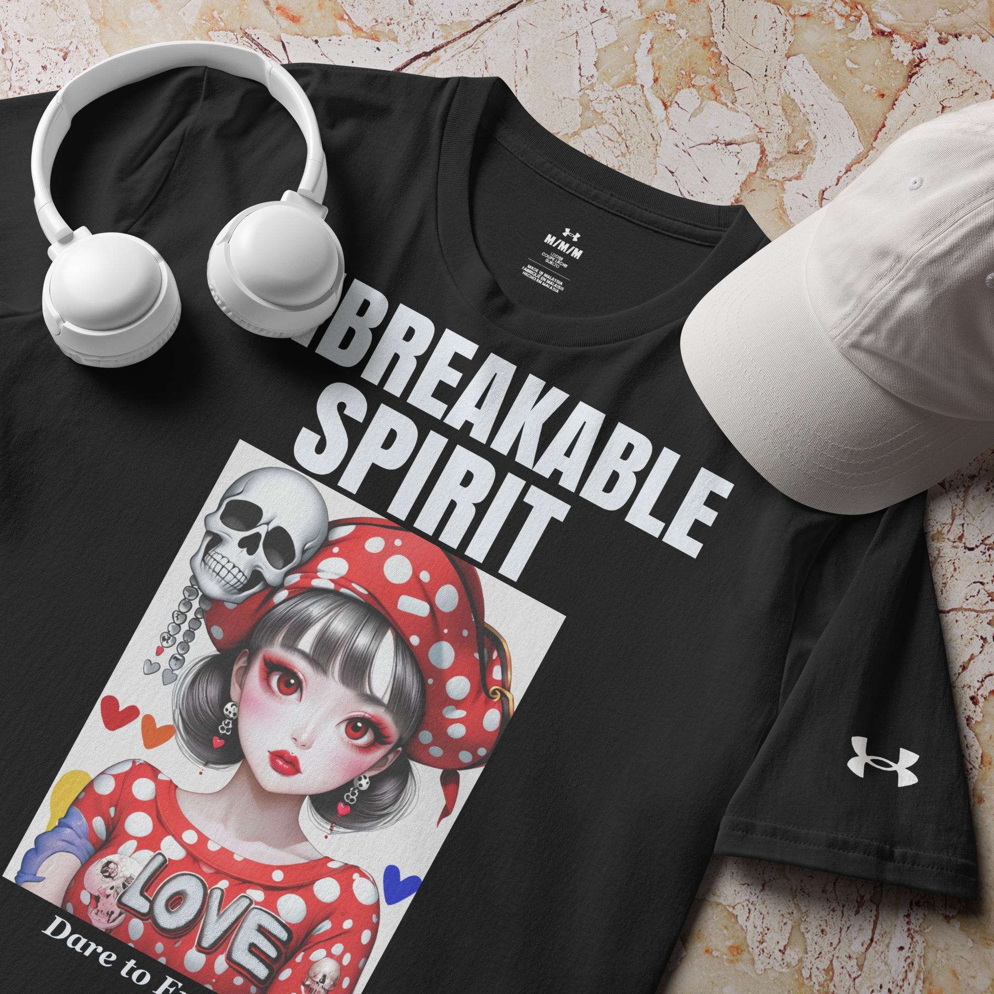 UNBREAKABLE SPIRIT 01 Under ArmourⓇ athletic t-shirt 1