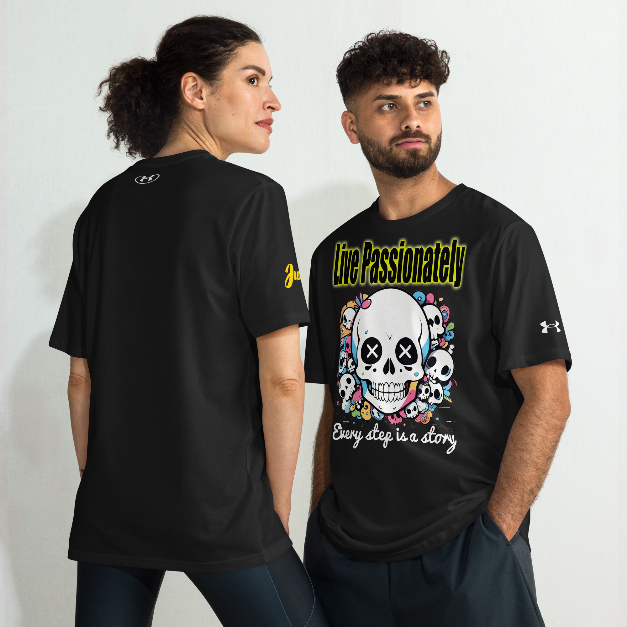 Live Passionately 02 Under ArmourⓇ athletic t-shirt 1