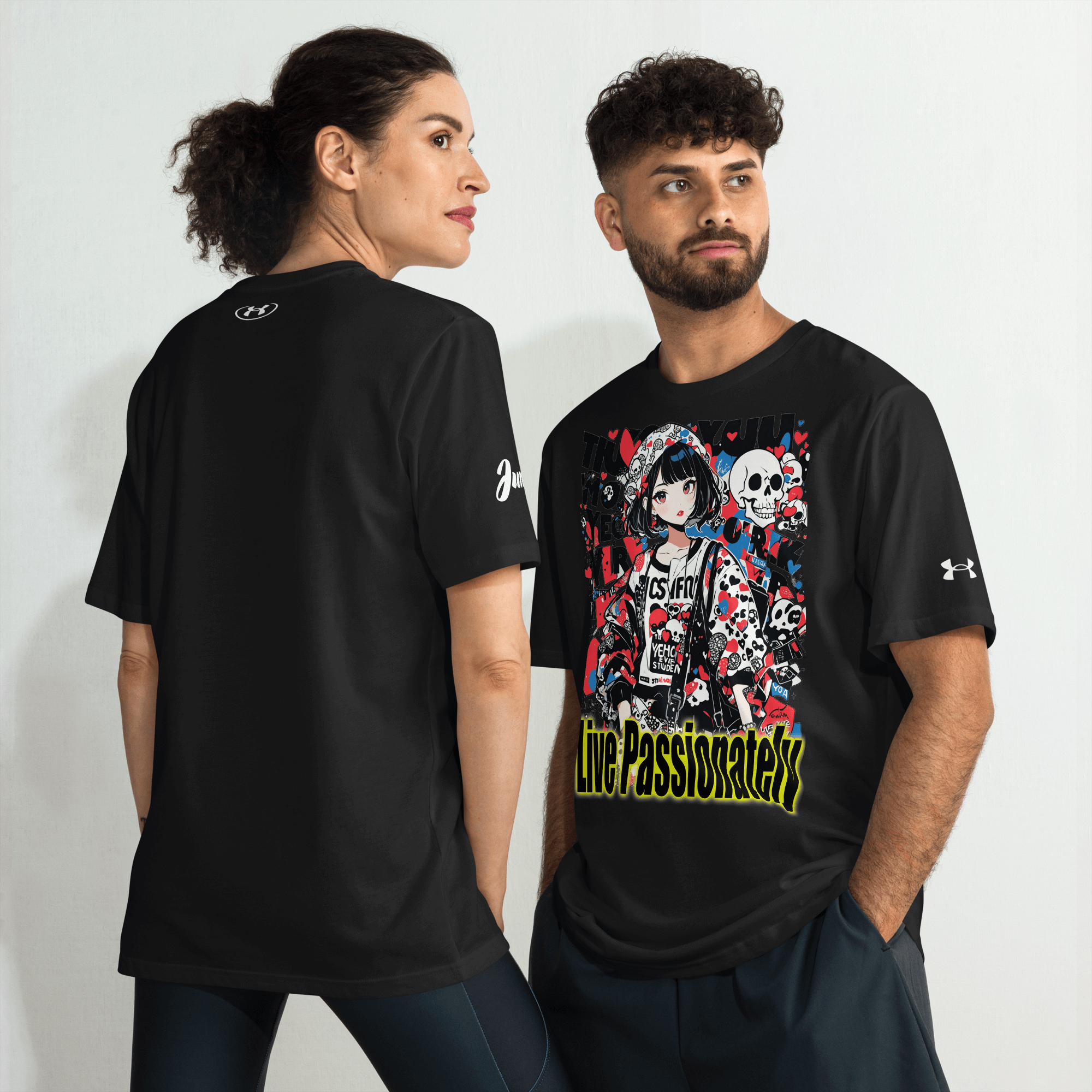 Live Passionately 03 Under ArmourⓇ athletic t-shirt 2