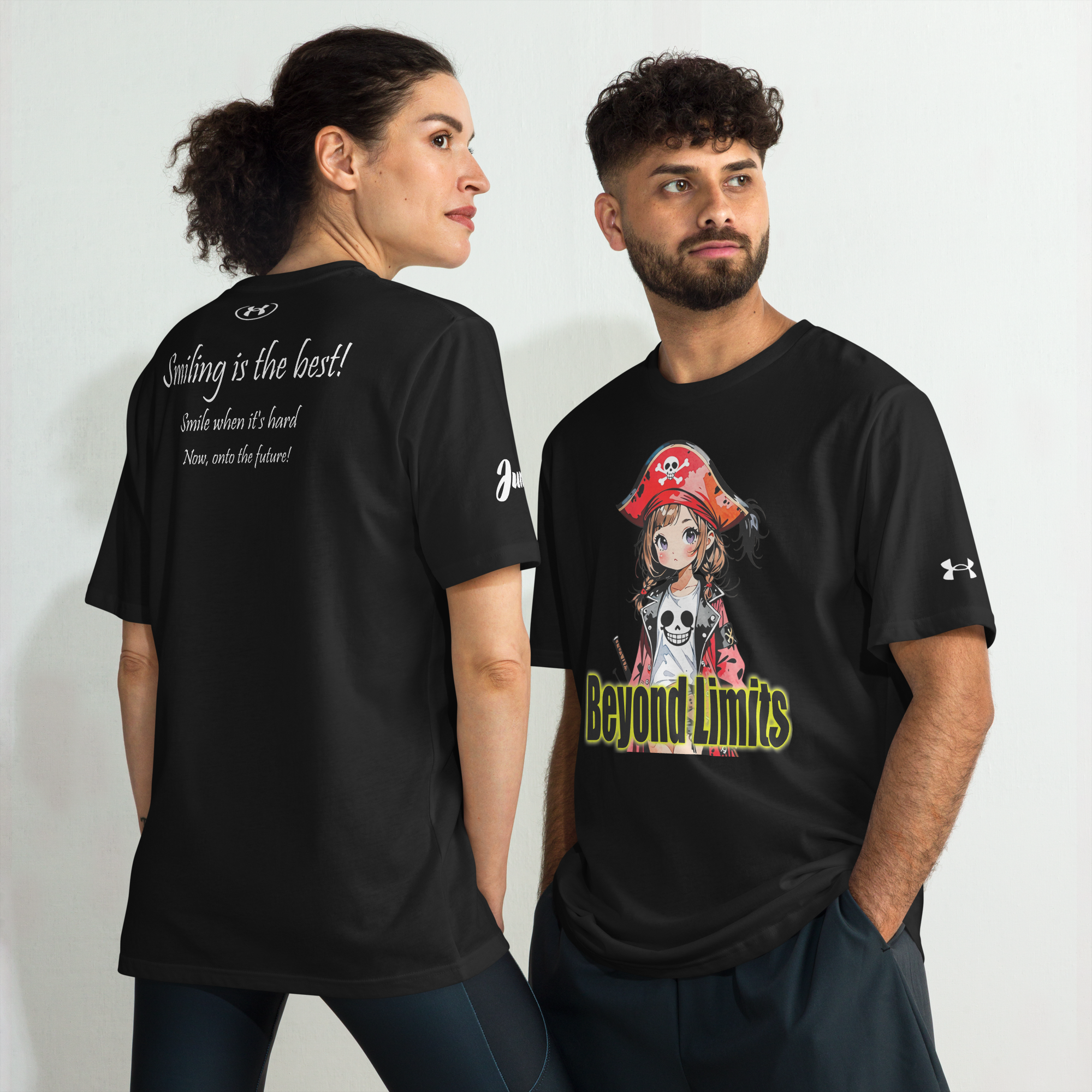 Smiling is the best 02 Under ArmourⓇ athletic t-shirt 2