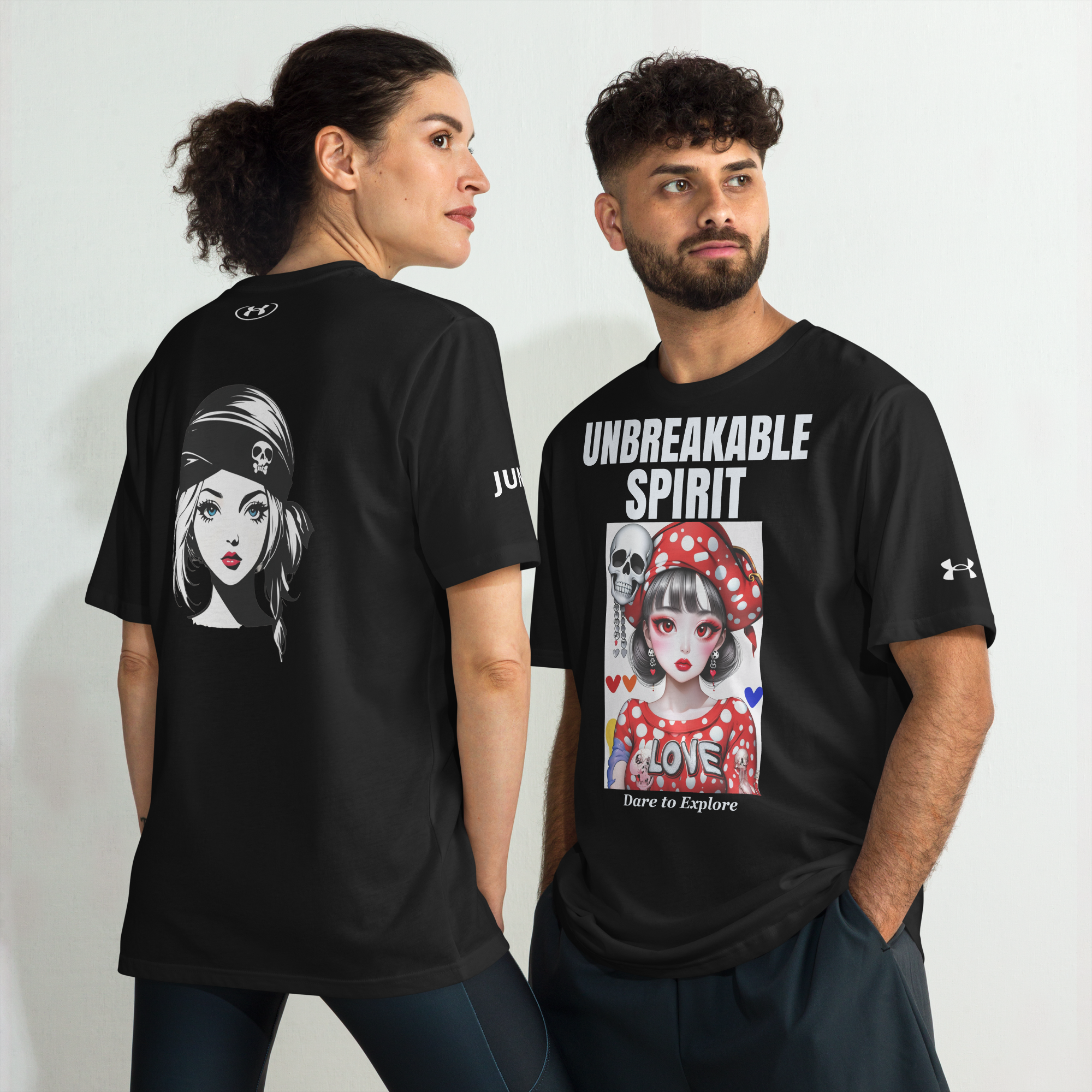 UNBREAKABLE SPIRIT 01 Under ArmourⓇ athletic t-shirt 1