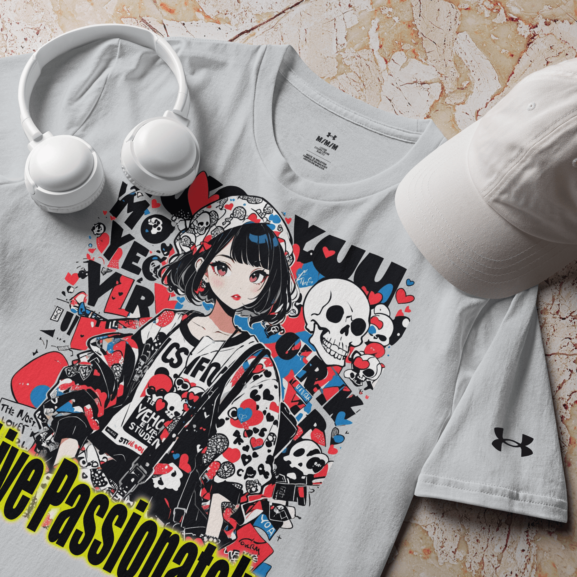 Live Passionately 03 Under ArmourⓇ athletic t-shirt 2