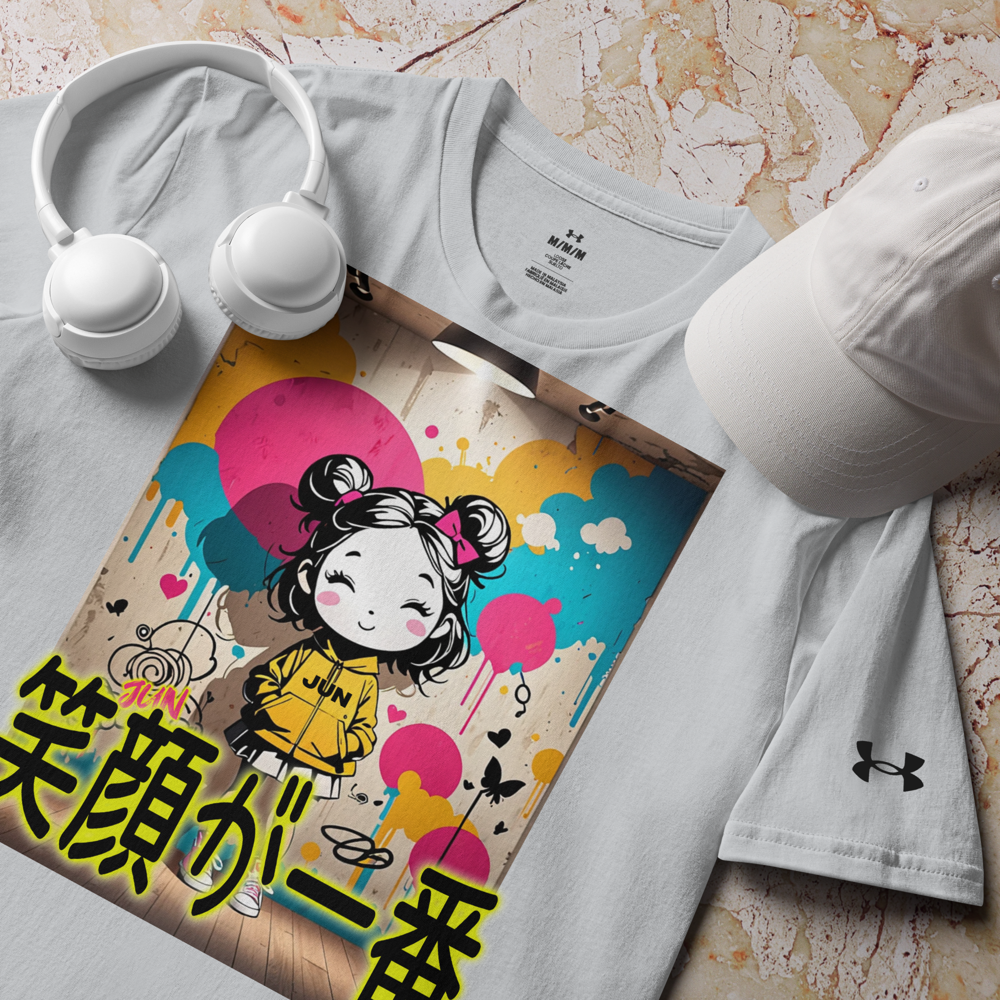 笑顔が一番 01 Under ArmourⓇ athletic t-shirt 1