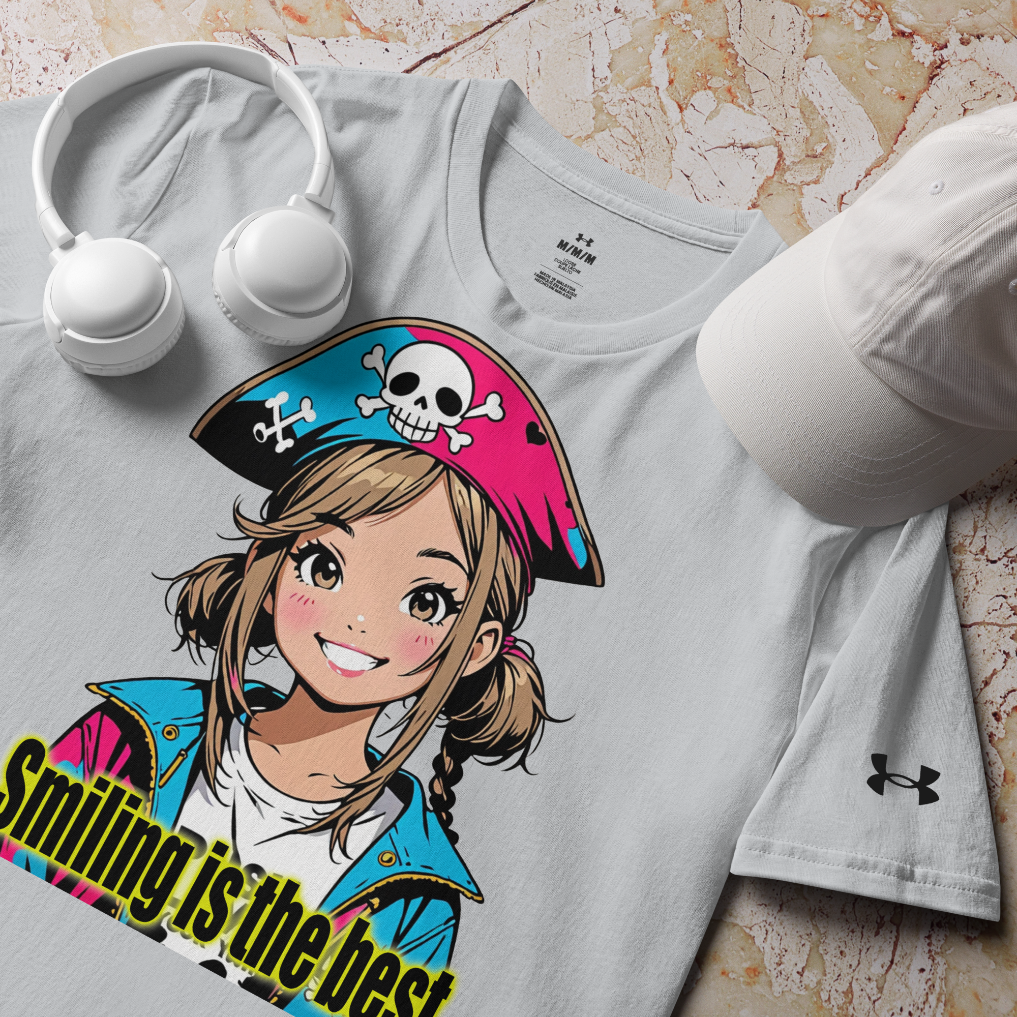Smiling is the best 01 Under ArmourⓇ athletic t-shirt 2