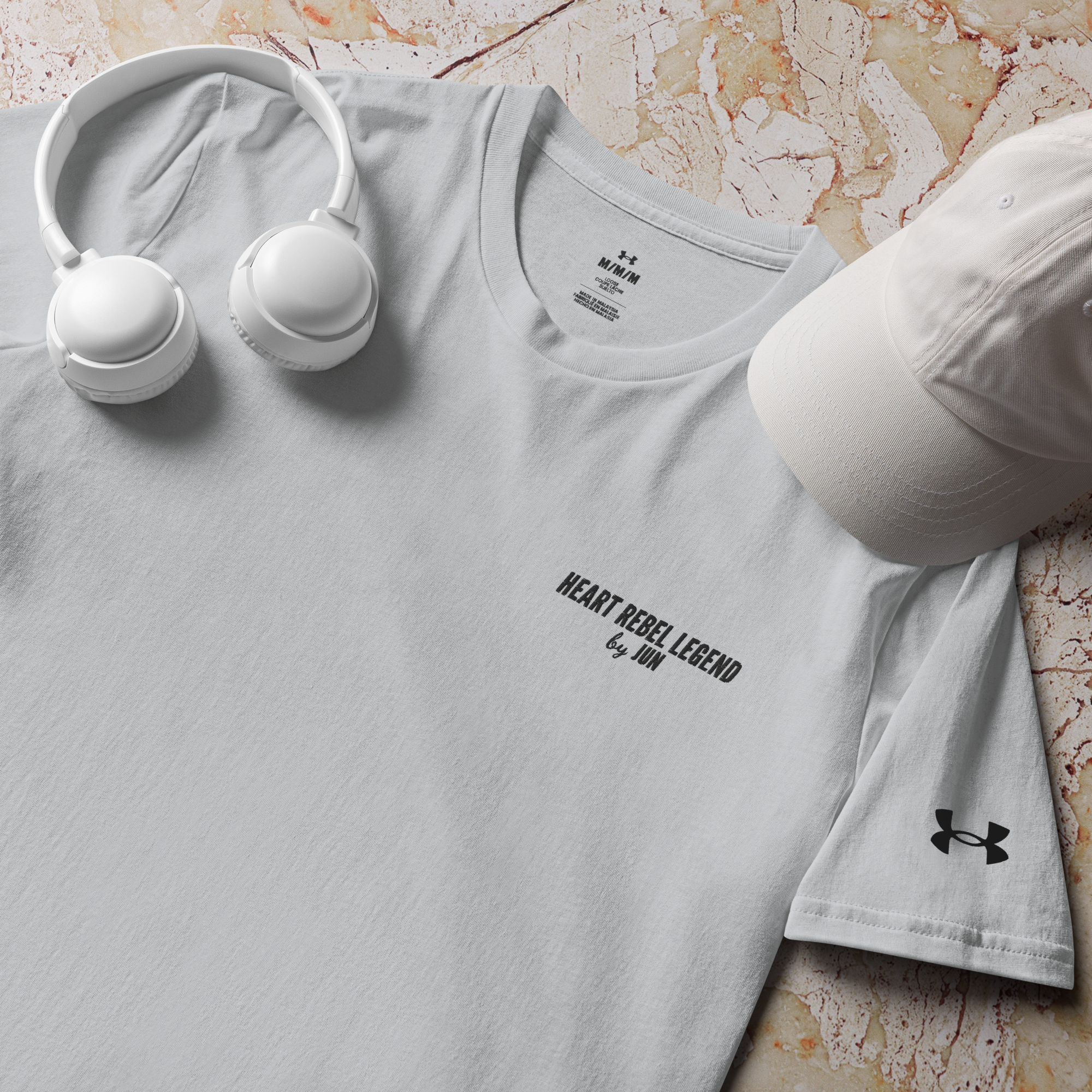 HEART REBEL LEGEND 02 Under Armour® アスレチックTシャツ 1