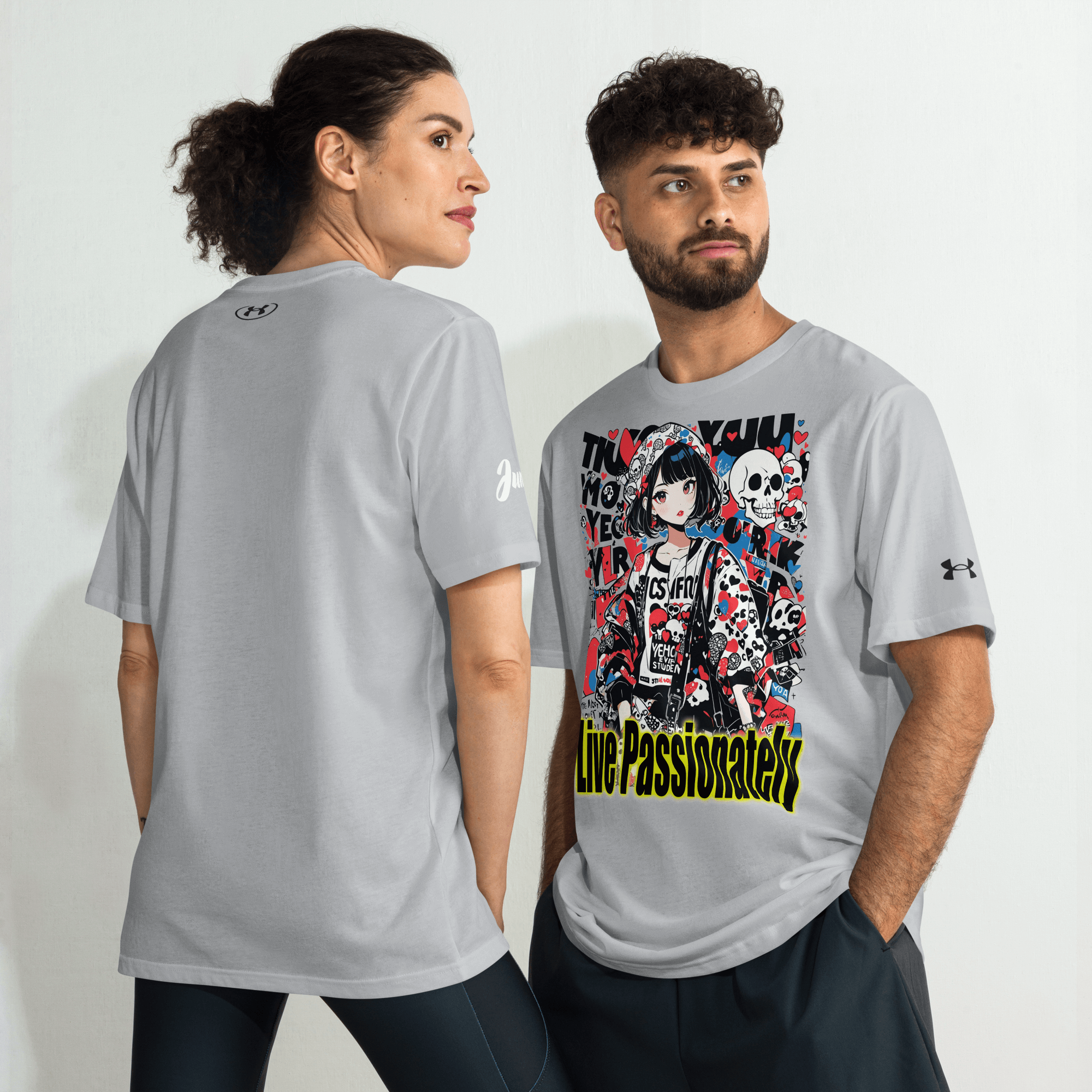 Live Passionately 03 Under ArmourⓇ athletic t-shirt 2