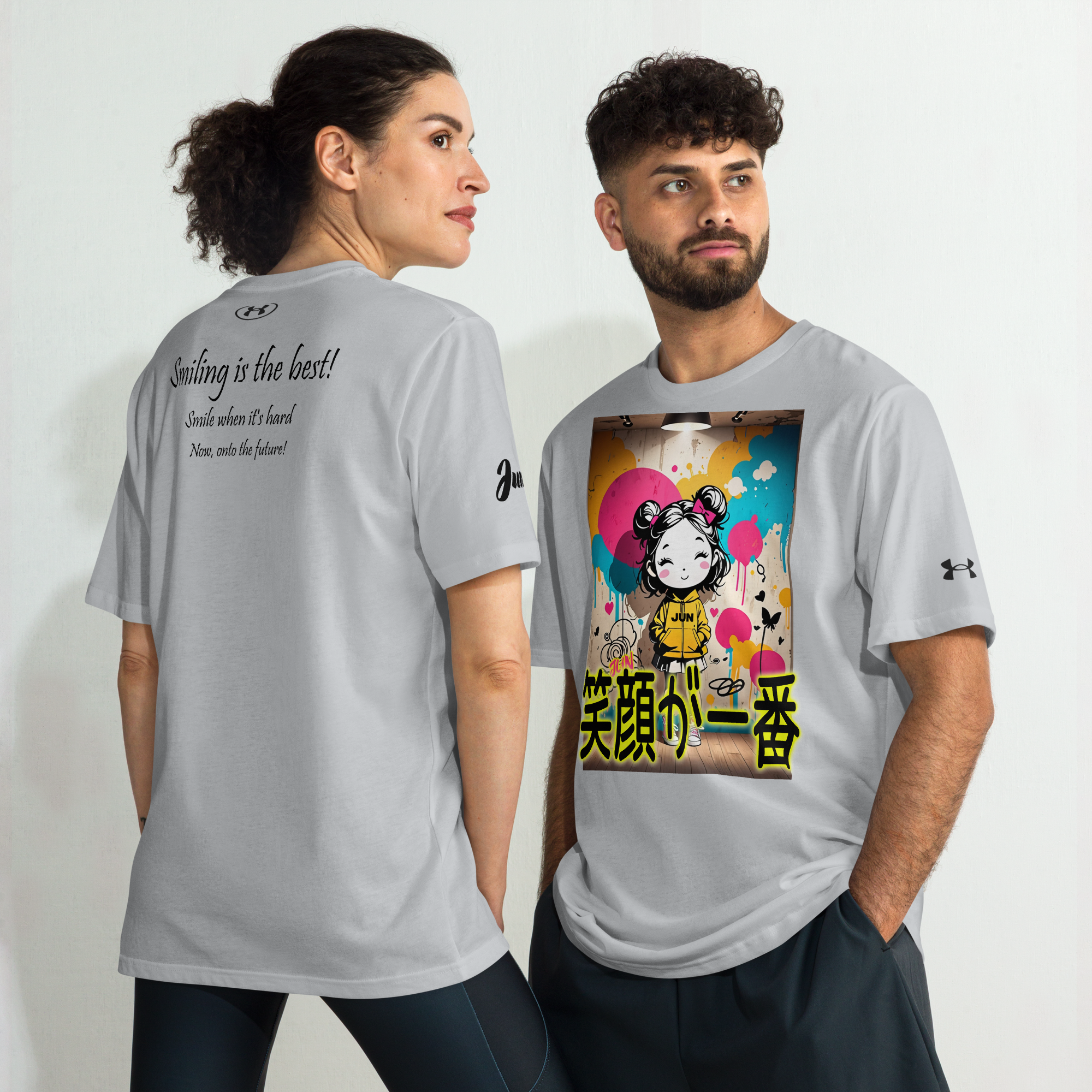 笑顔が一番 01 Under ArmourⓇ athletic t-shirt 1