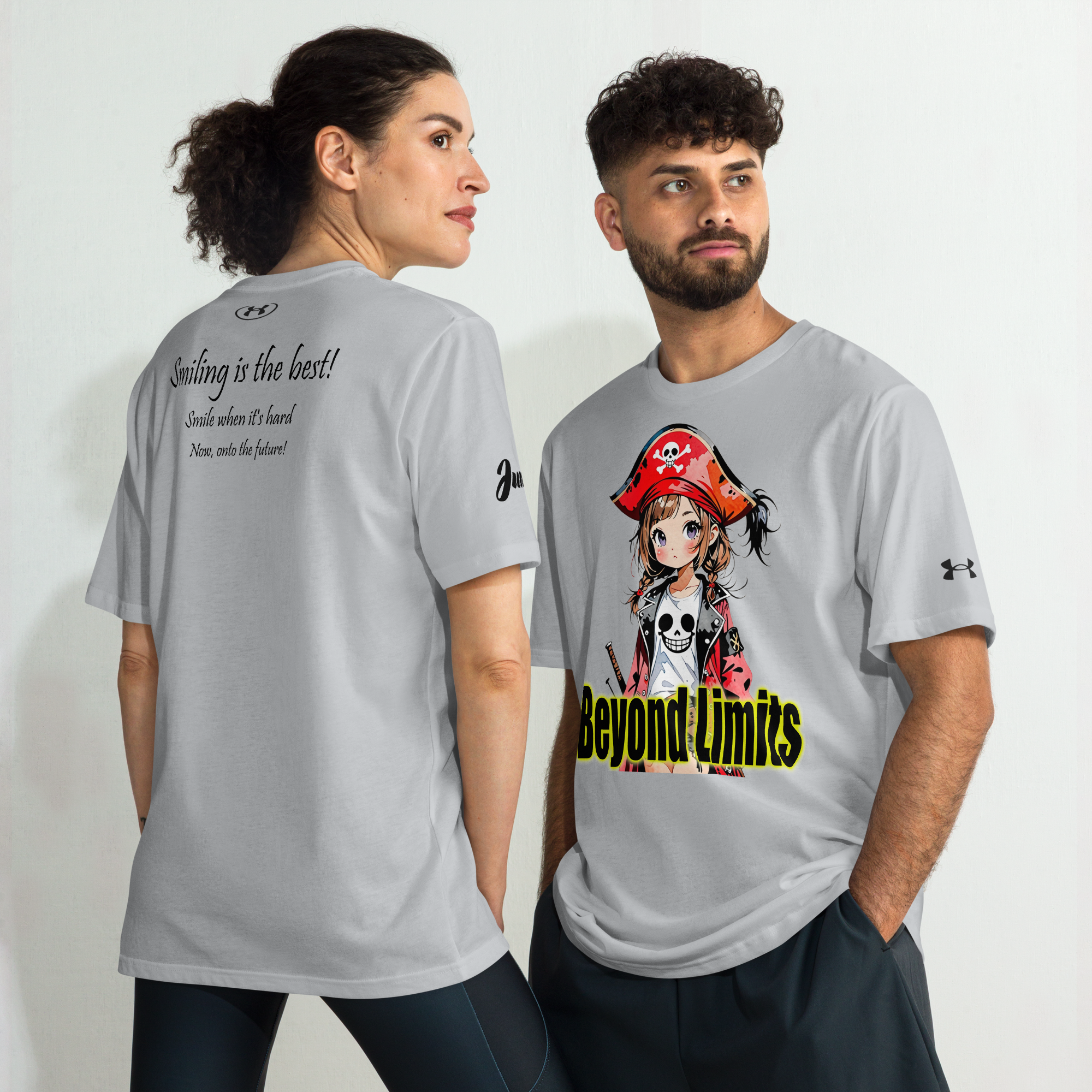 Smiling is the best 02 Under ArmourⓇ athletic t-shirt 1