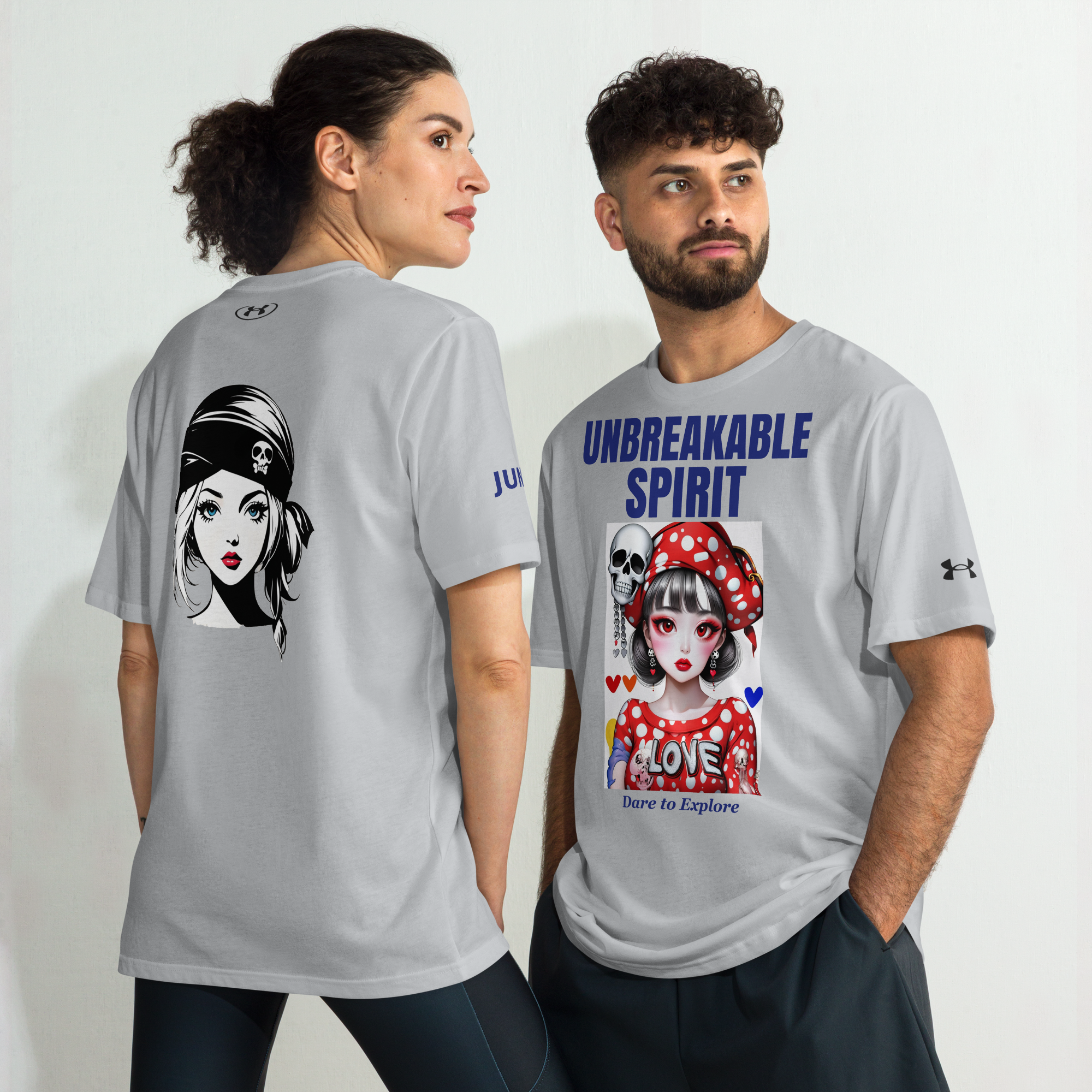 UNBREAKABLE SPIRIT 01 Under ArmourⓇ athletic t-shirt 3