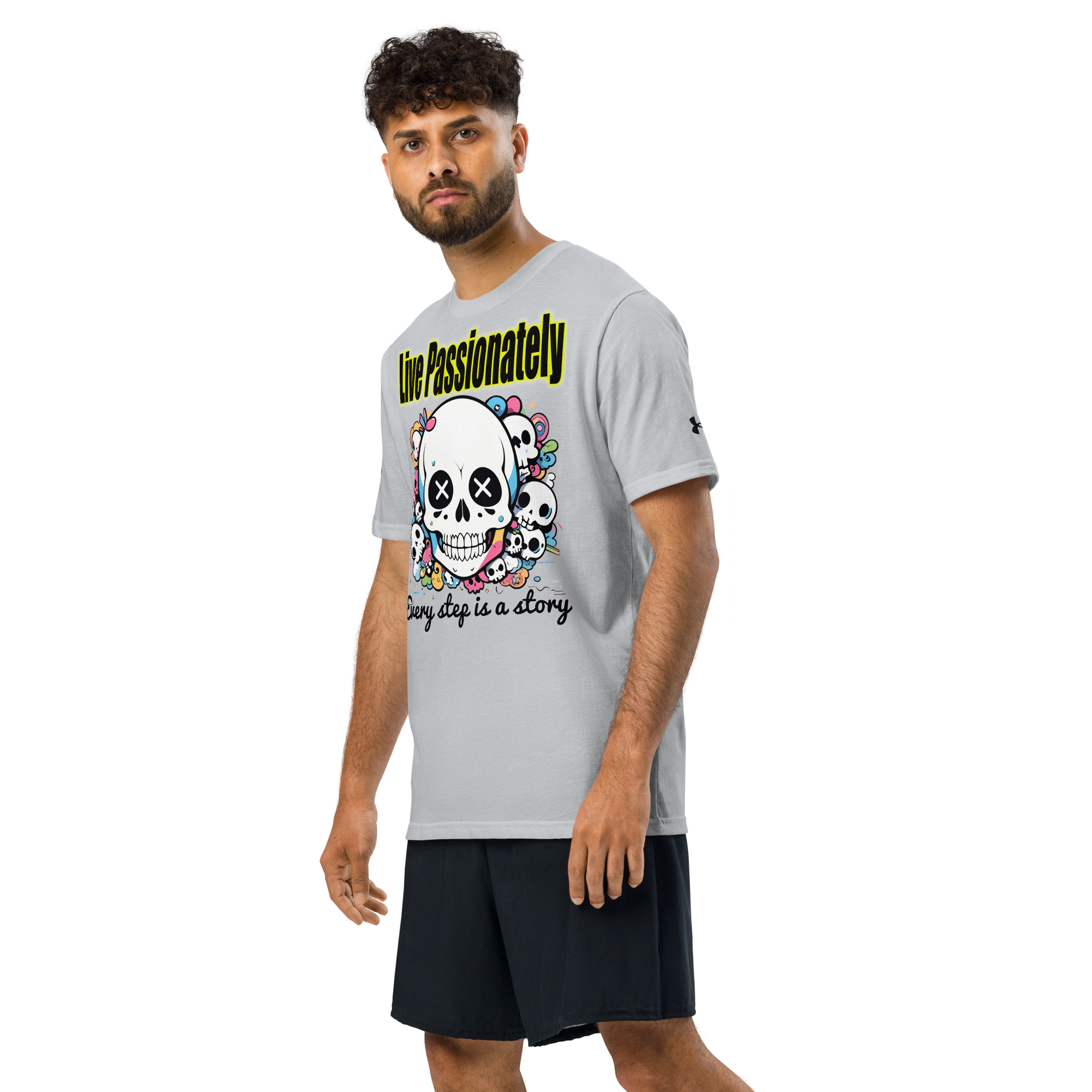 Live Passionately 02 Under ArmourⓇ athletic t-shirt 2