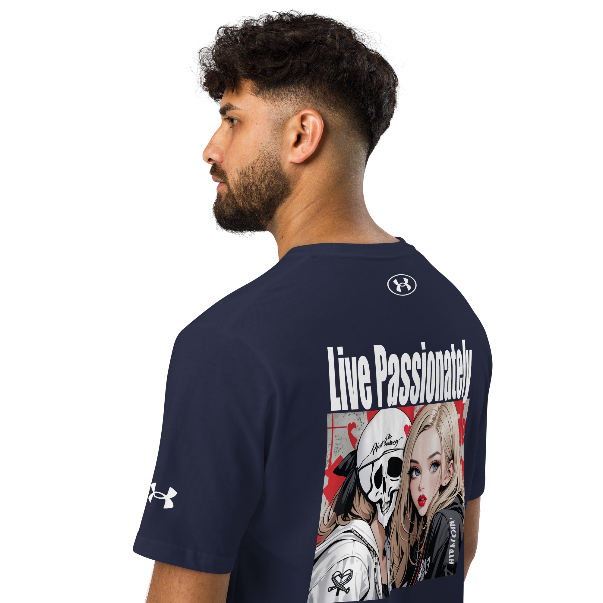 Live Passionately 01 Under ArmourⓇ athletic t-shirt 1