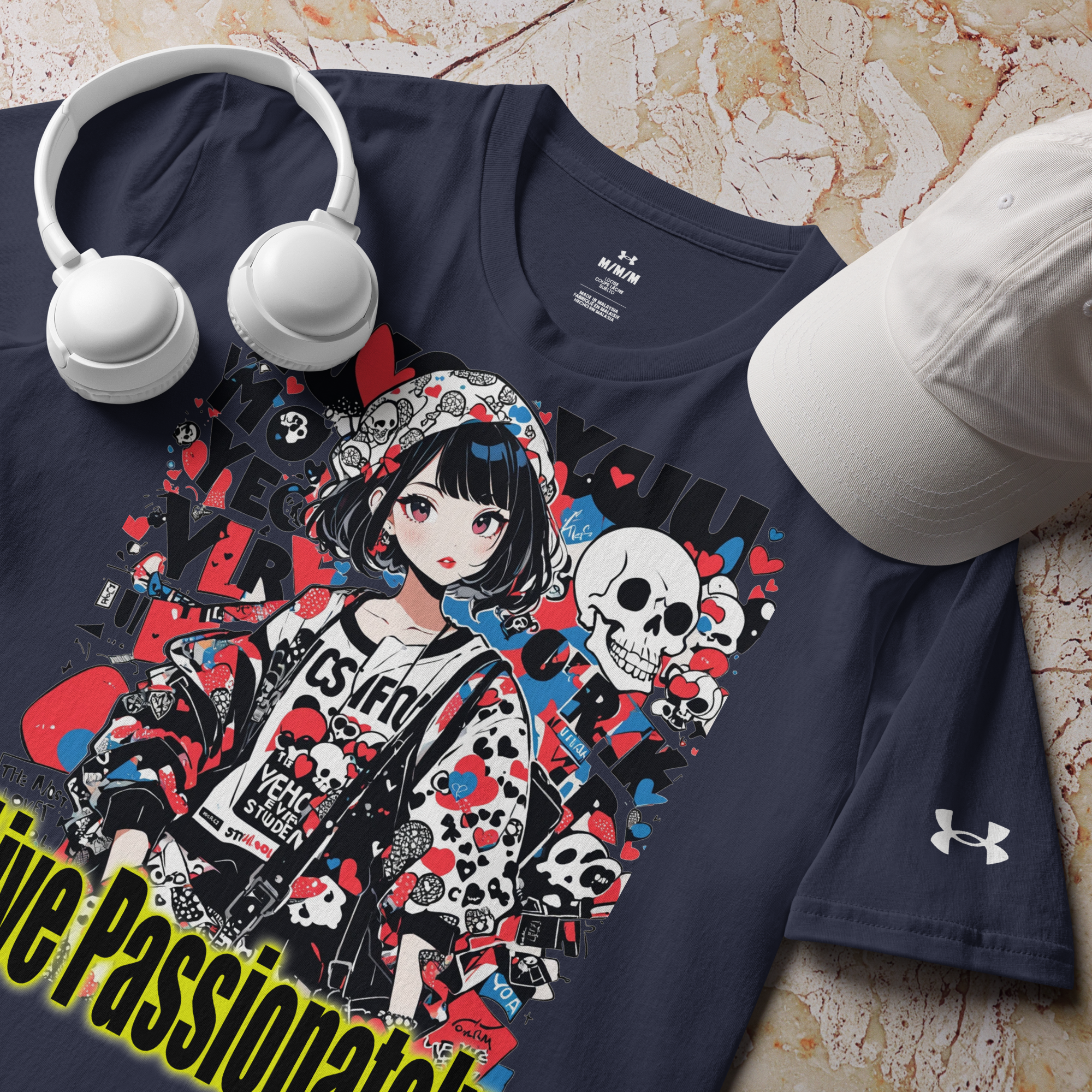 Live Passionately 03 Under ArmourⓇ athletic t-shirt 2