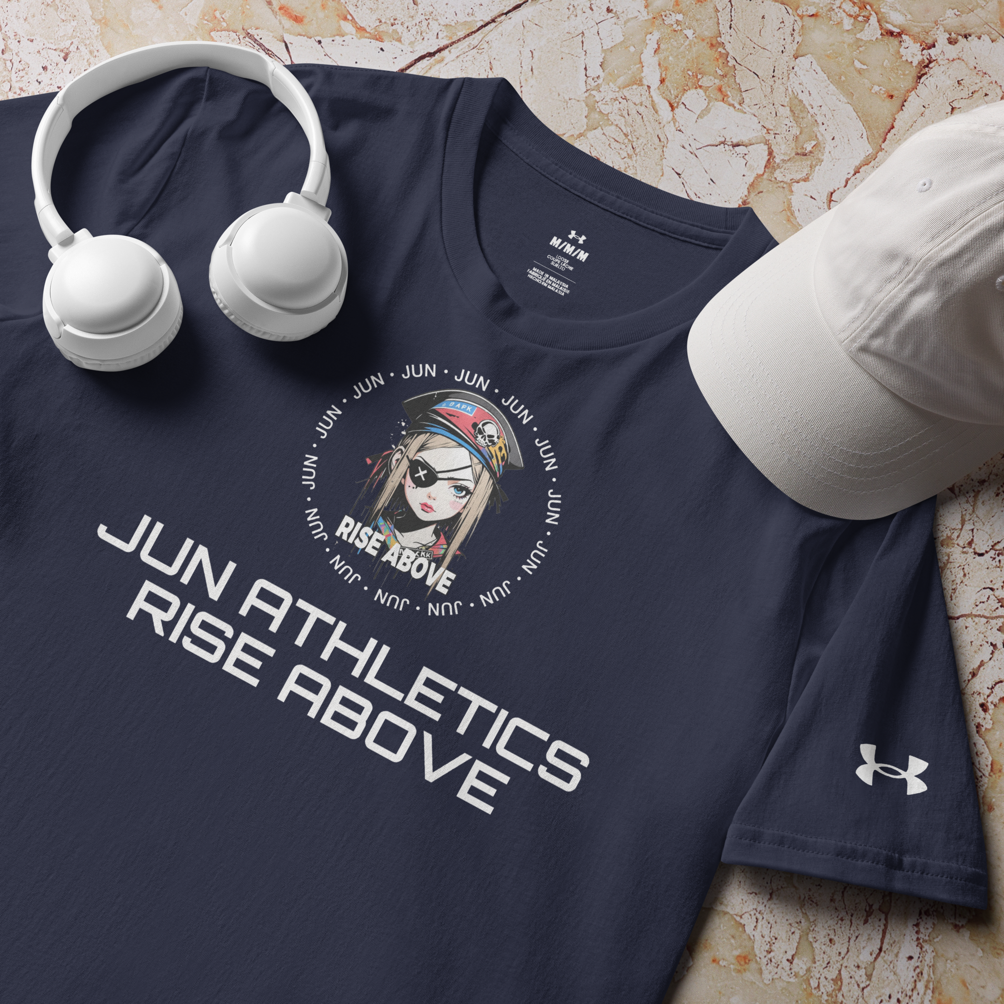I train like I fight 01 Under ArmourⓇ athletic t-shirt 2