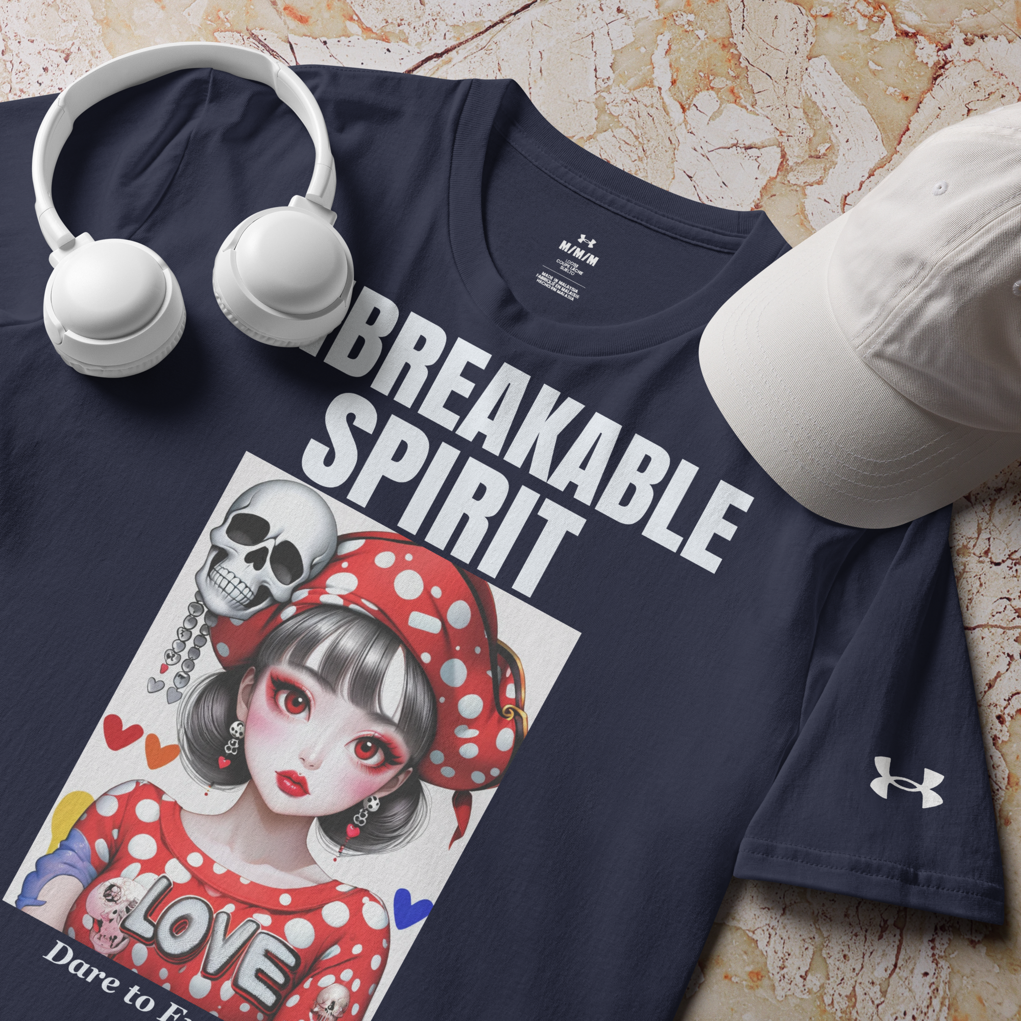 UNBREAKABLE SPIRIT 01 Under ArmourⓇ athletic t-shirt 1