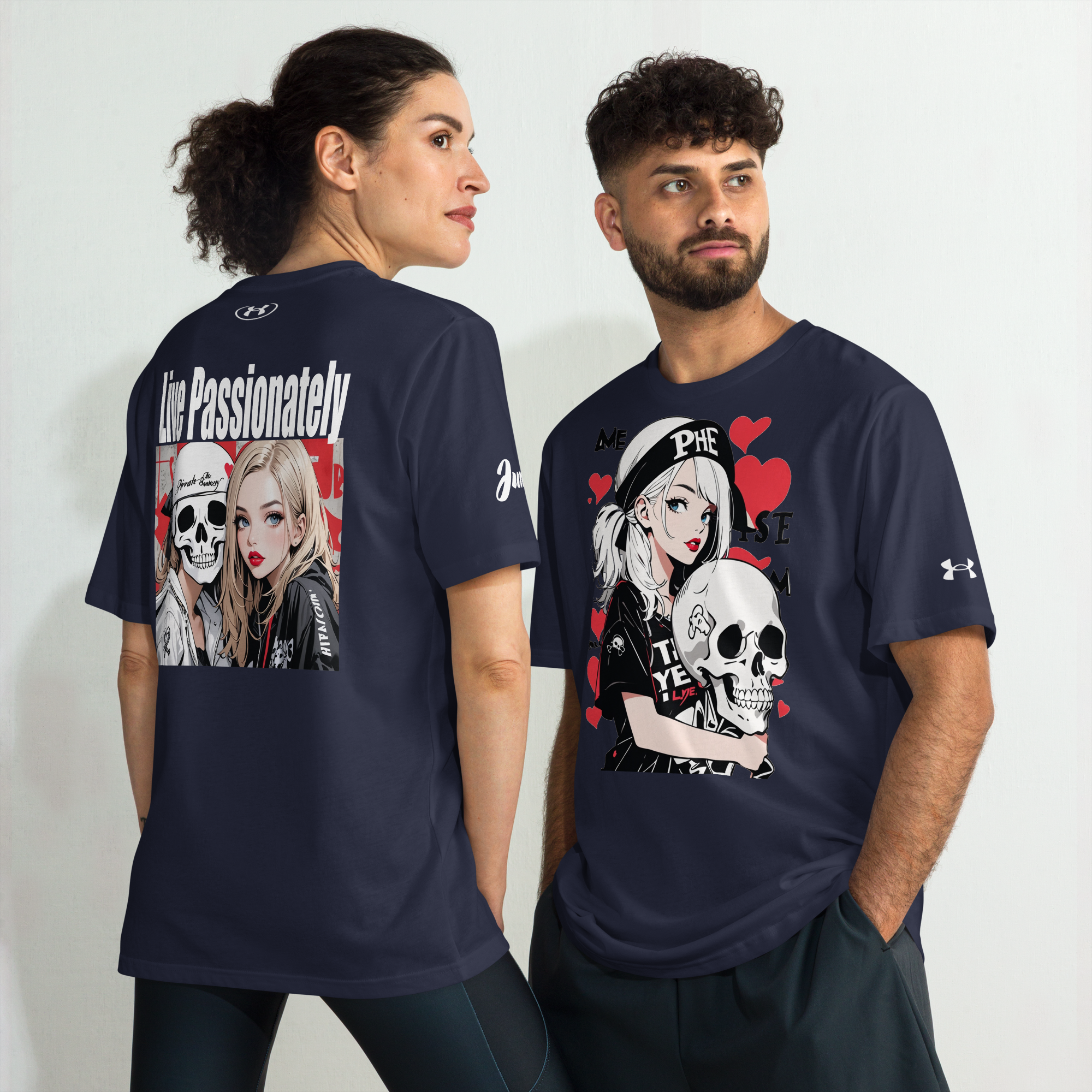 Live Passionately 01 Under ArmourⓇ athletic t-shirt 1