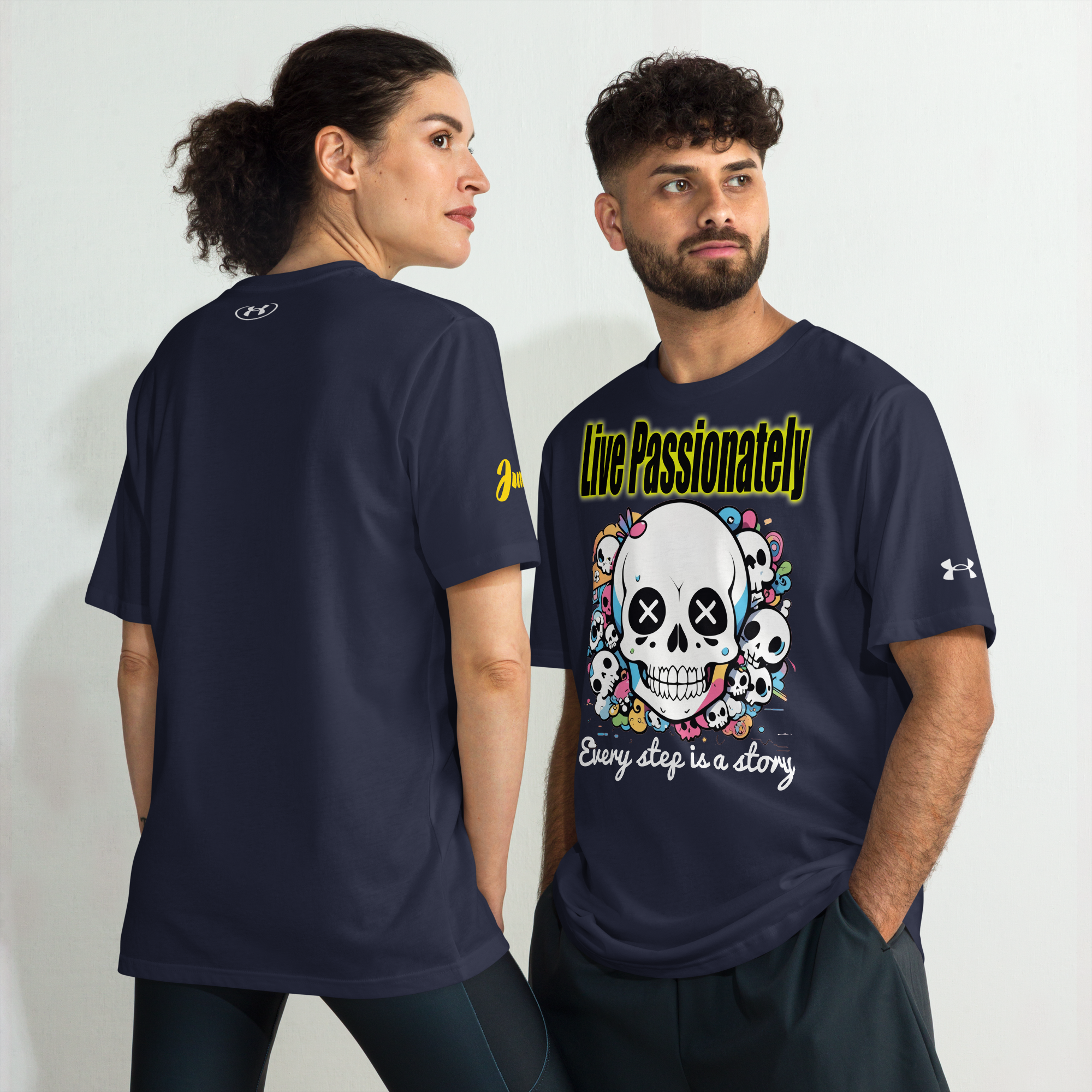 Live Passionately 02 Under ArmourⓇ athletic t-shirt 1