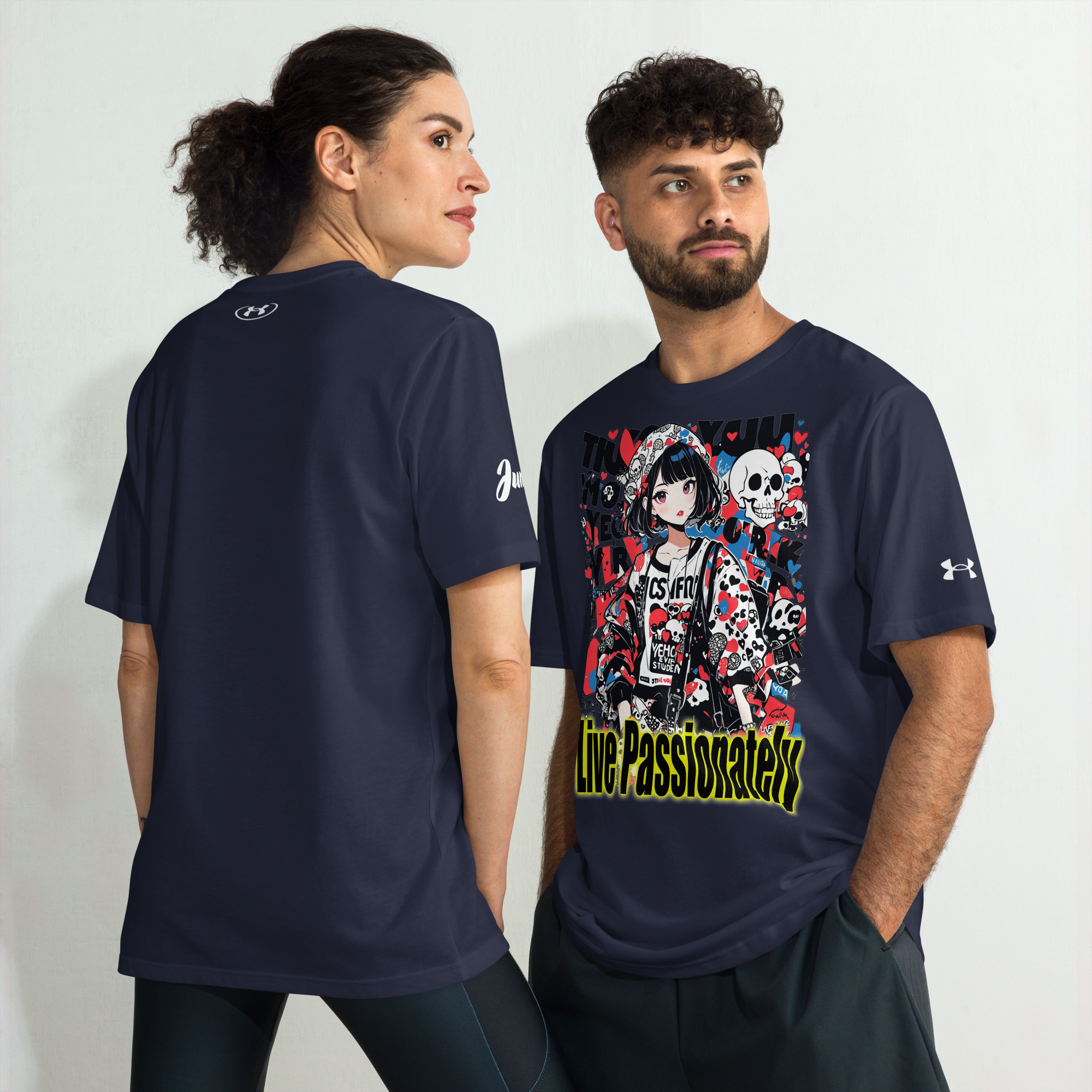 Live Passionately 03 Under ArmourⓇ athletic t-shirt 2