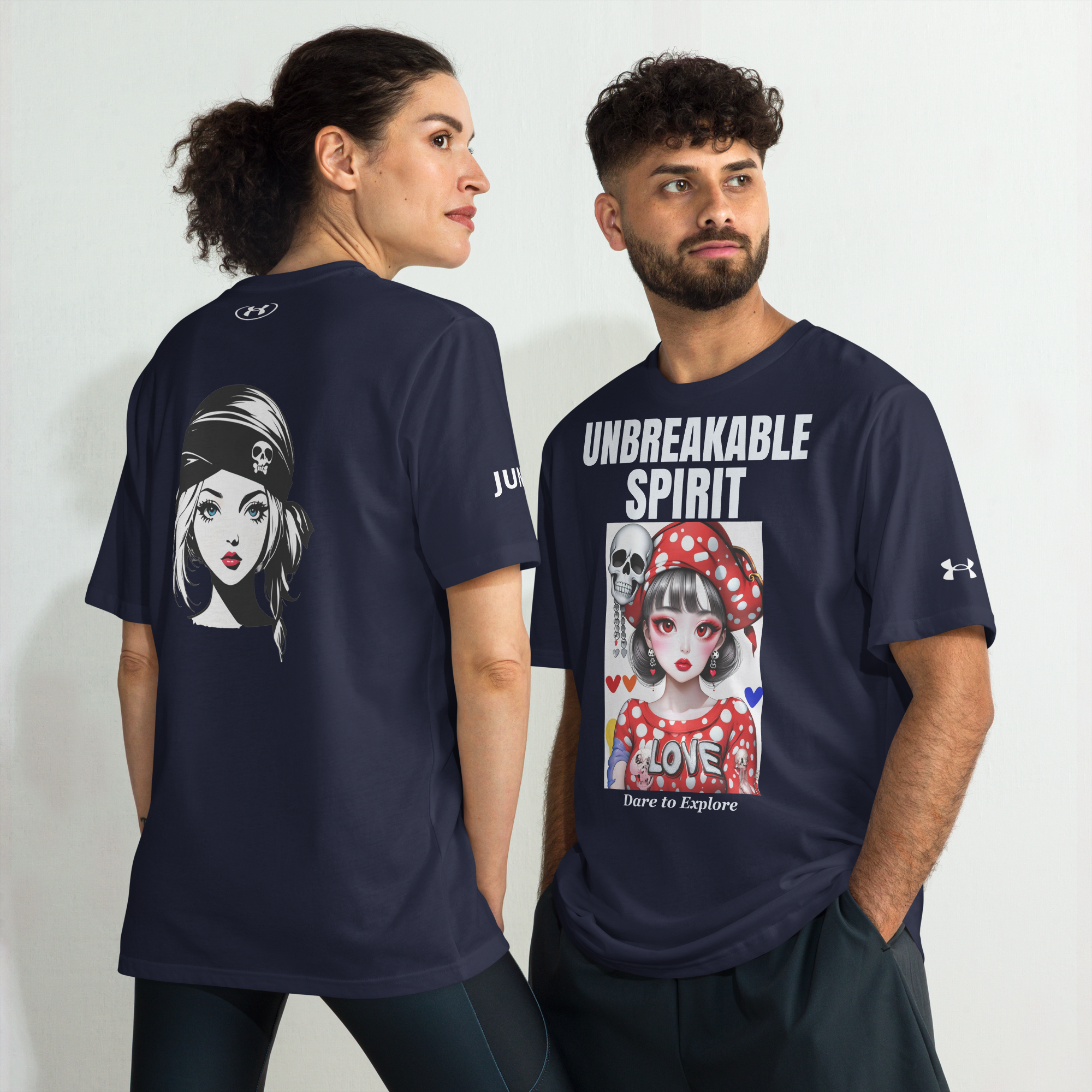 UNBREAKABLE SPIRIT 01 Under ArmourⓇ athletic t-shirt 1