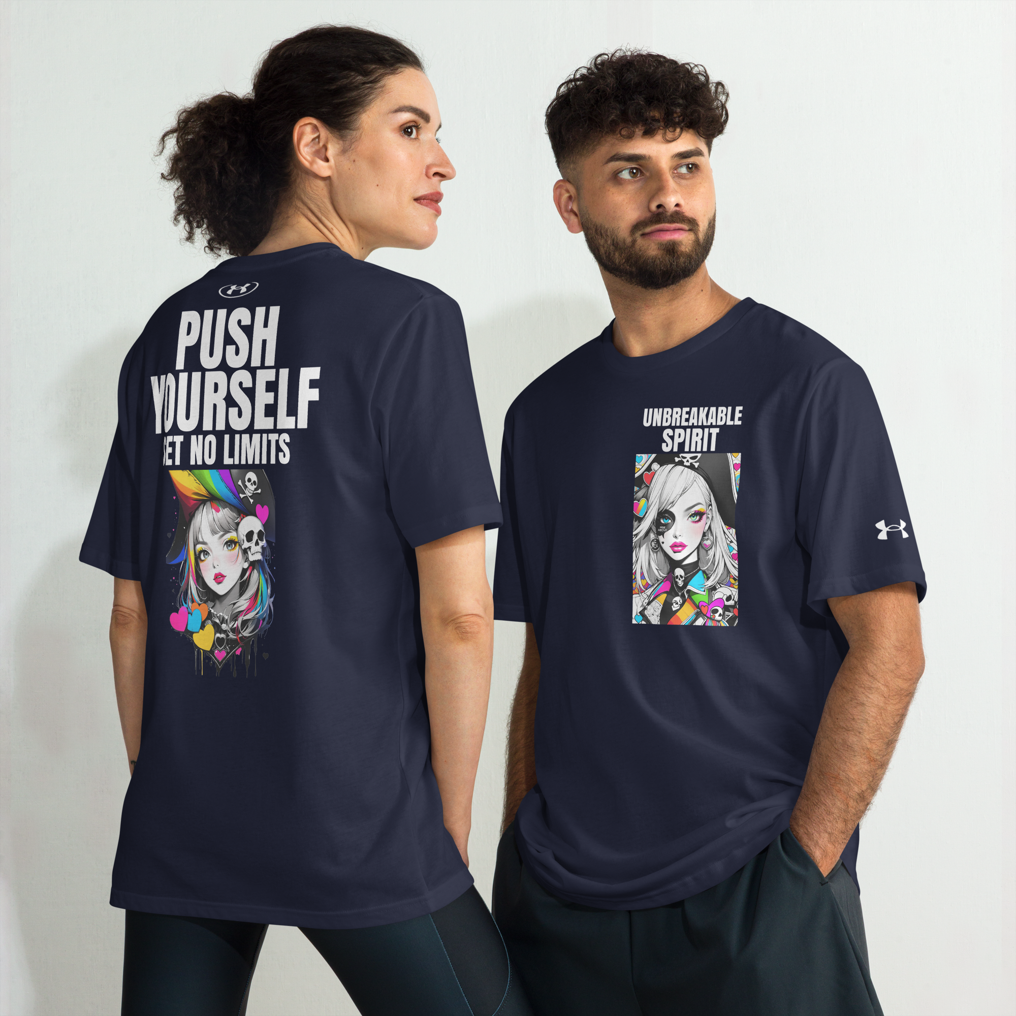 UNBREAKABLE SPIRIT 02 Under ArmourⓇ アスレチックTシャツ 2