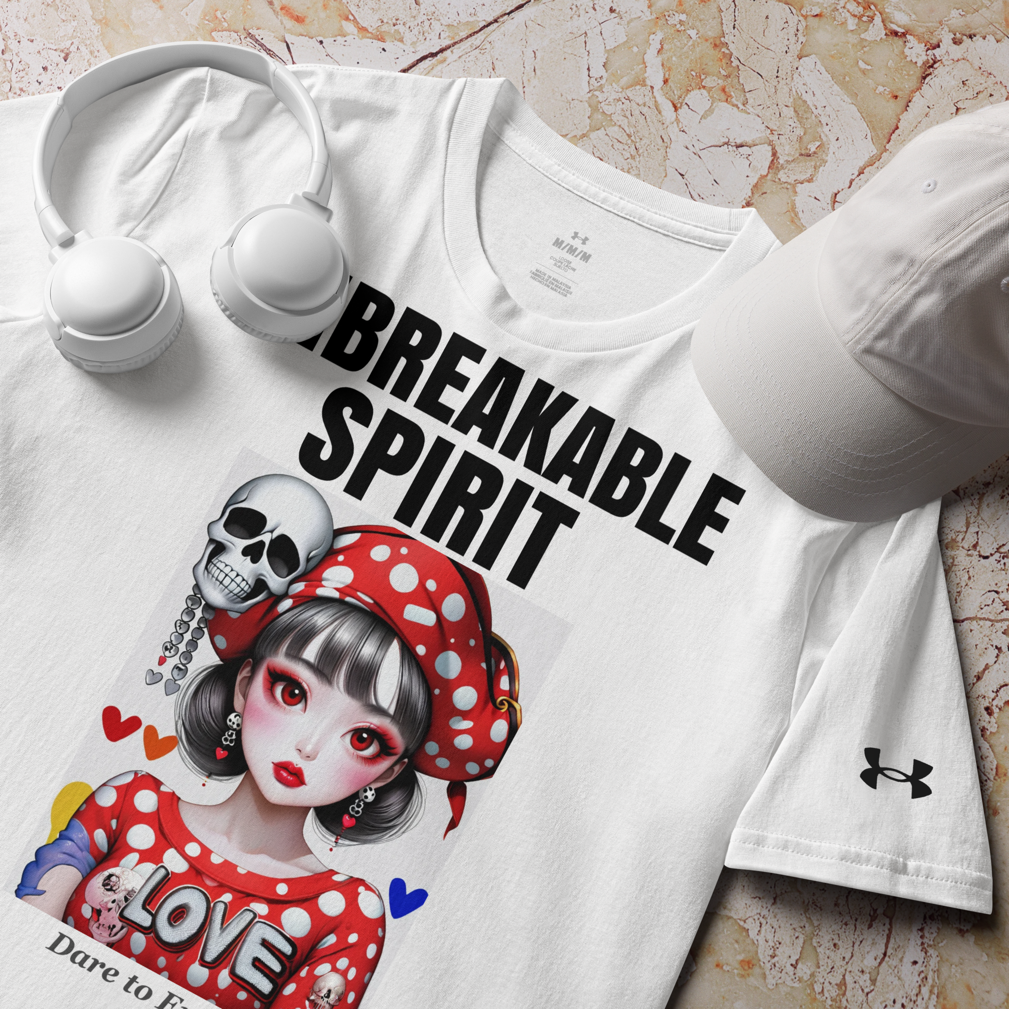 UNBREAKABLE SPIRIT 01 Under ArmourⓇ athletic t-shirt 2