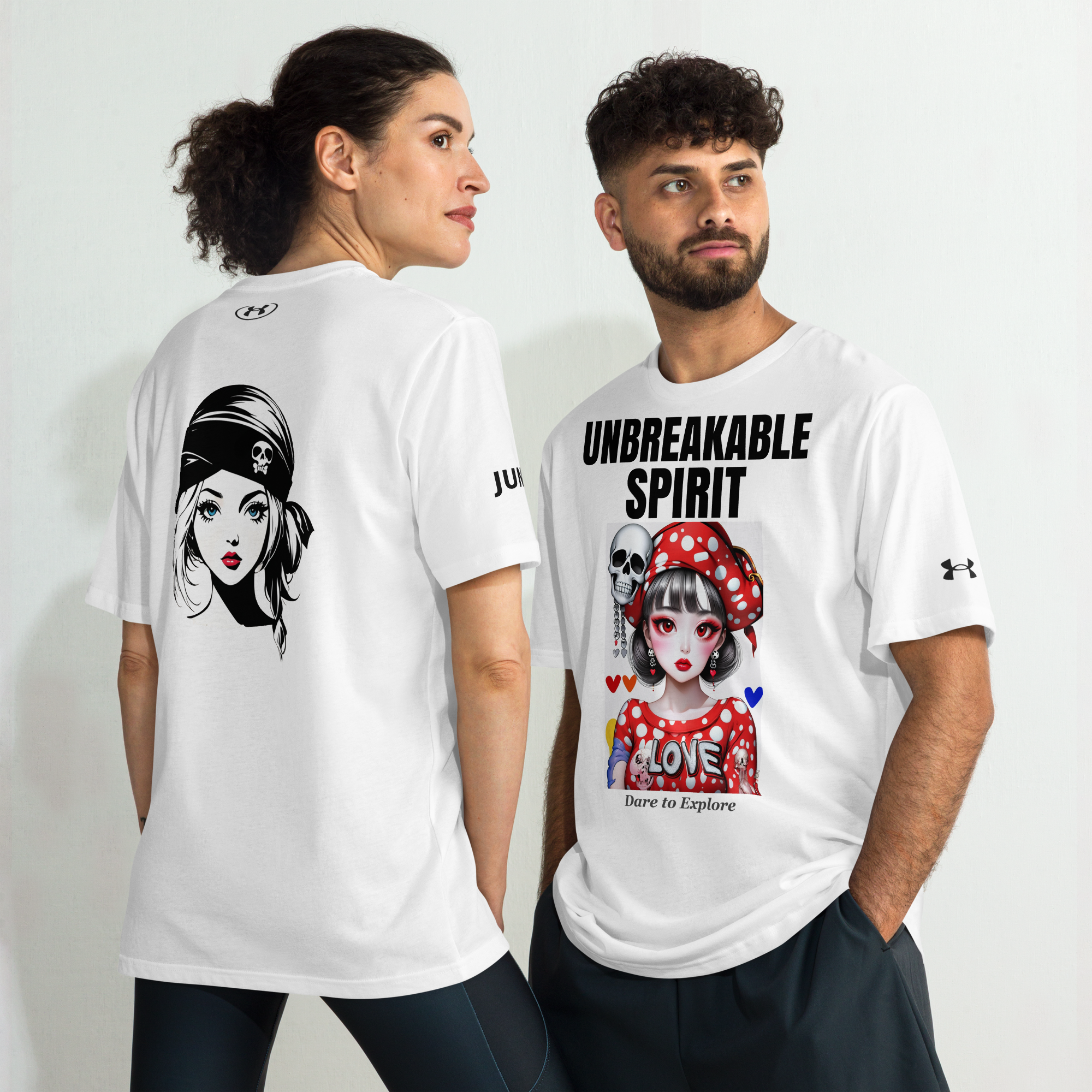 UNBREAKABLE SPIRIT 01 Under ArmourⓇ athletic t-shirt 2