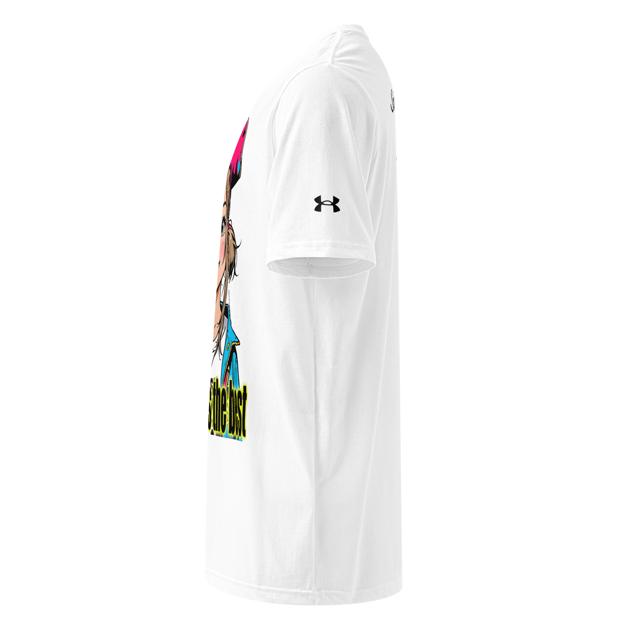 Smiling is the best 01 Under ArmourⓇ athletic t-shirt 1
