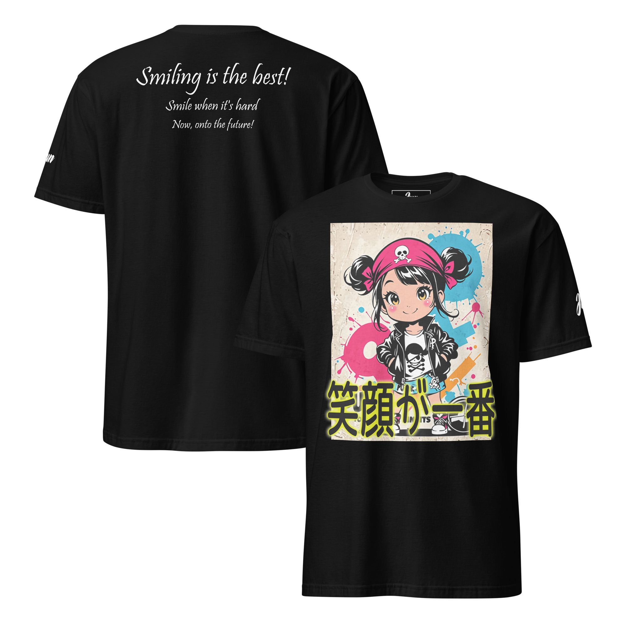 笑顔が一番 03 Short-Sleeve Unisex T-Shirt 2