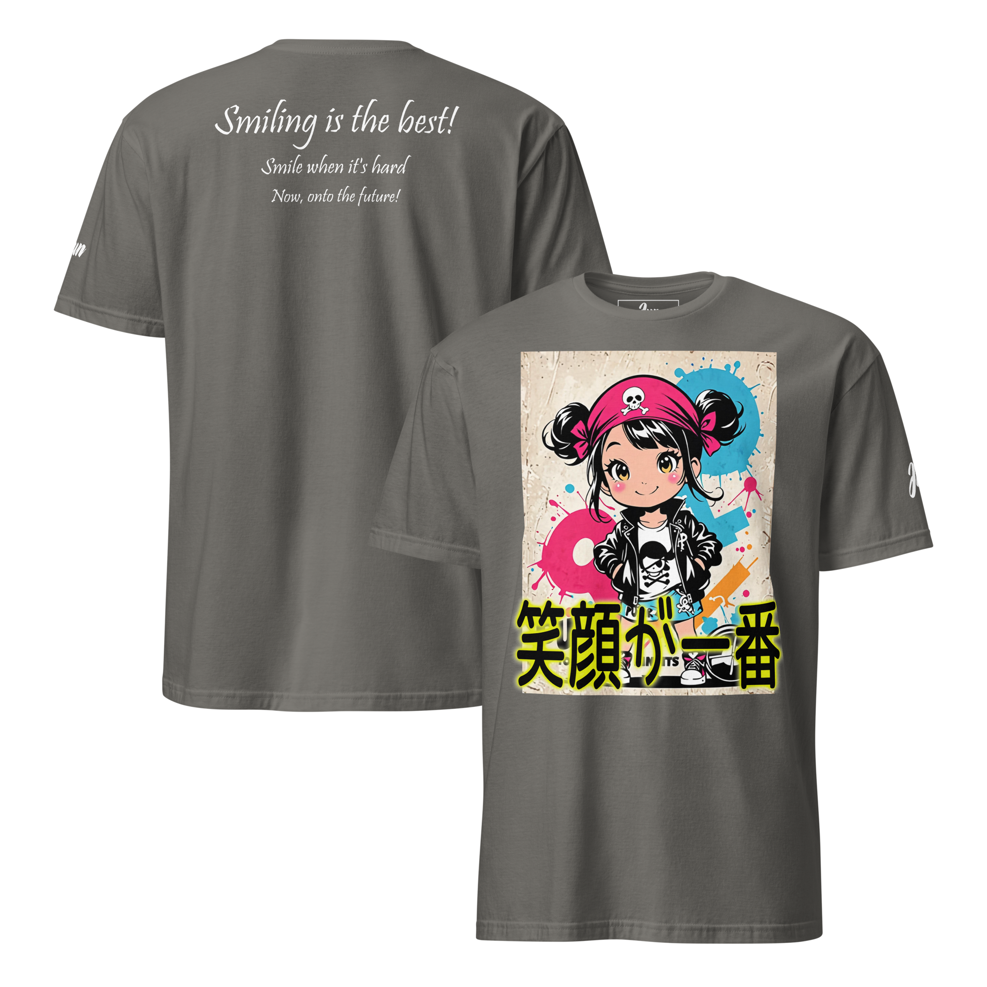 笑顔が一番 03 Short-Sleeve Unisex T-Shirt 2