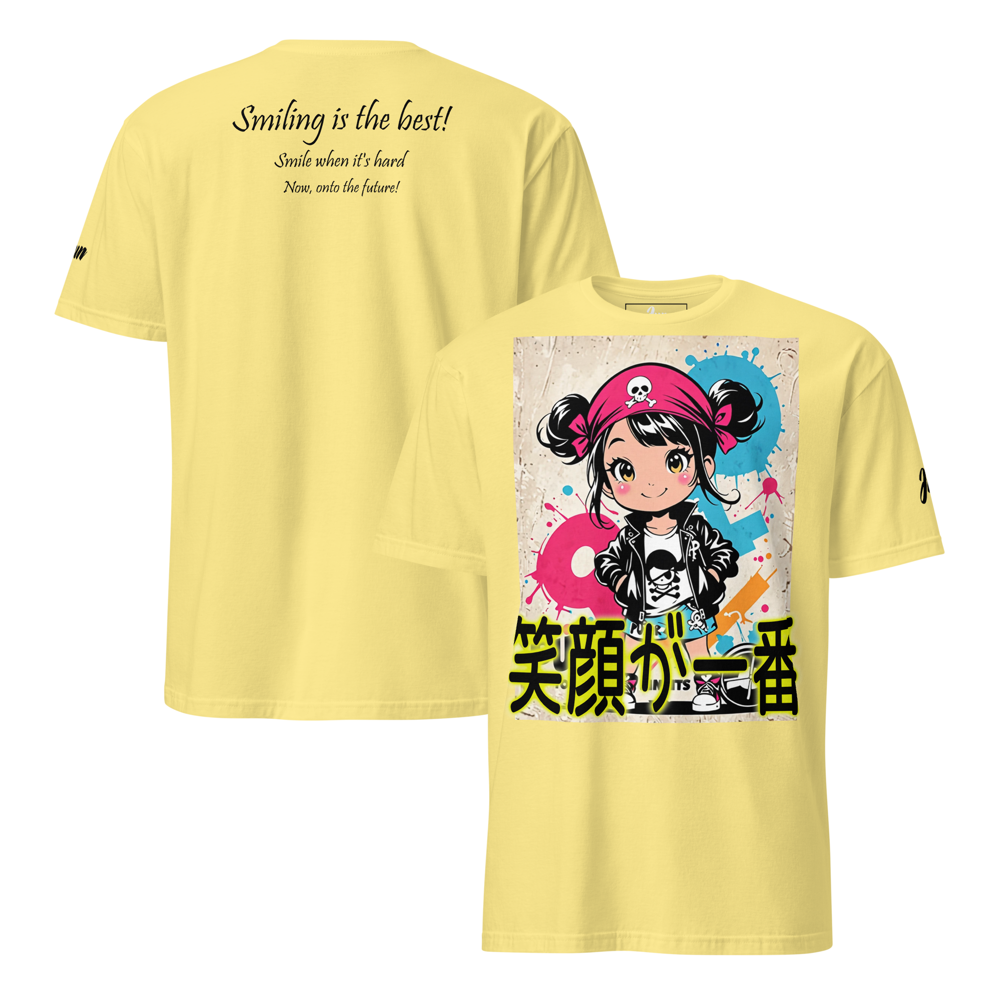 笑顔が一番 03 Short-Sleeve Unisex T-Shirt 1